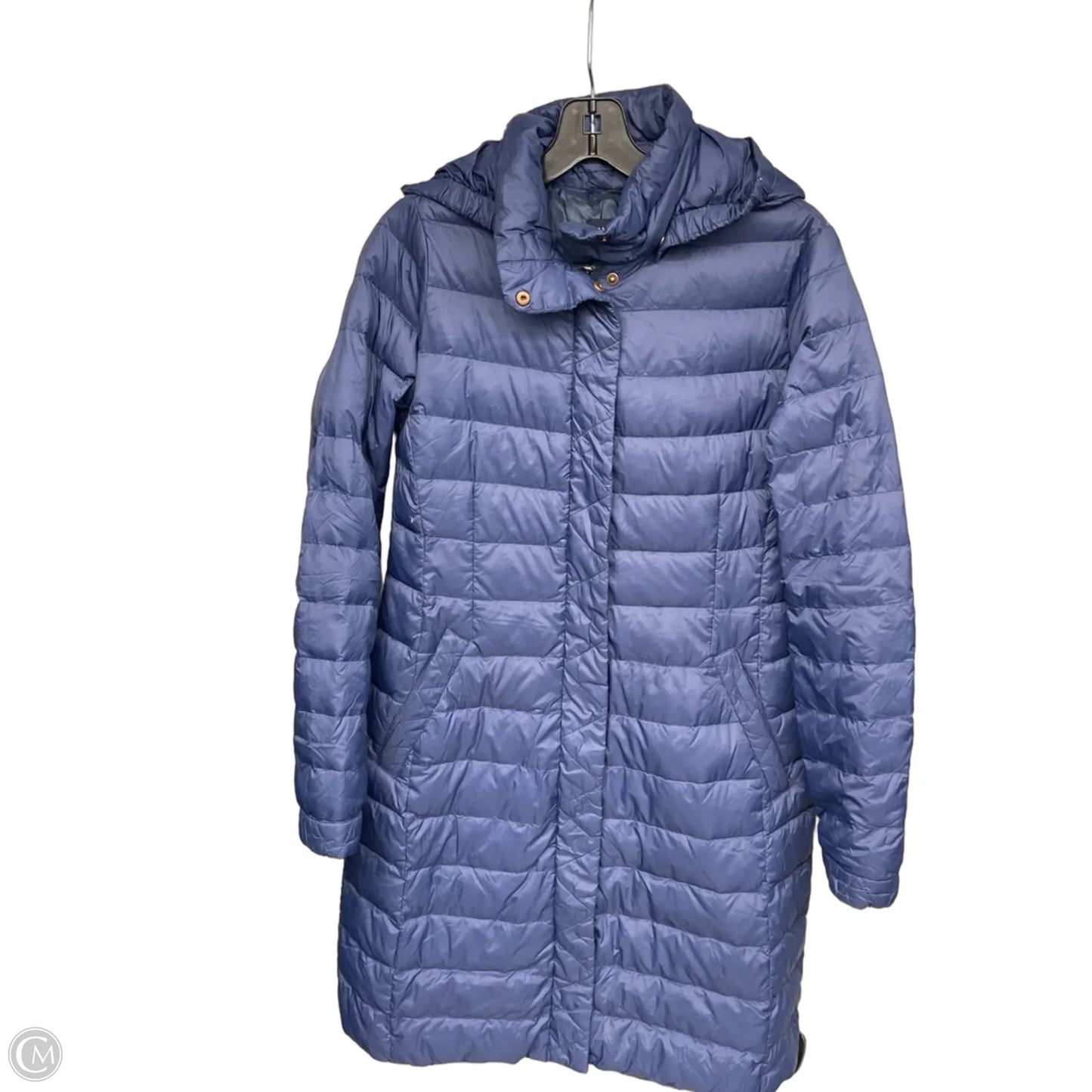 Coat Puffer & Quilted By Lands End In Blue, Size: Xs