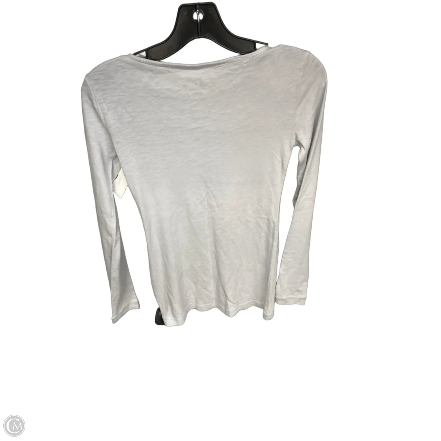 Top Long Sleeve By J. Crew In Grey, Size: Xxs