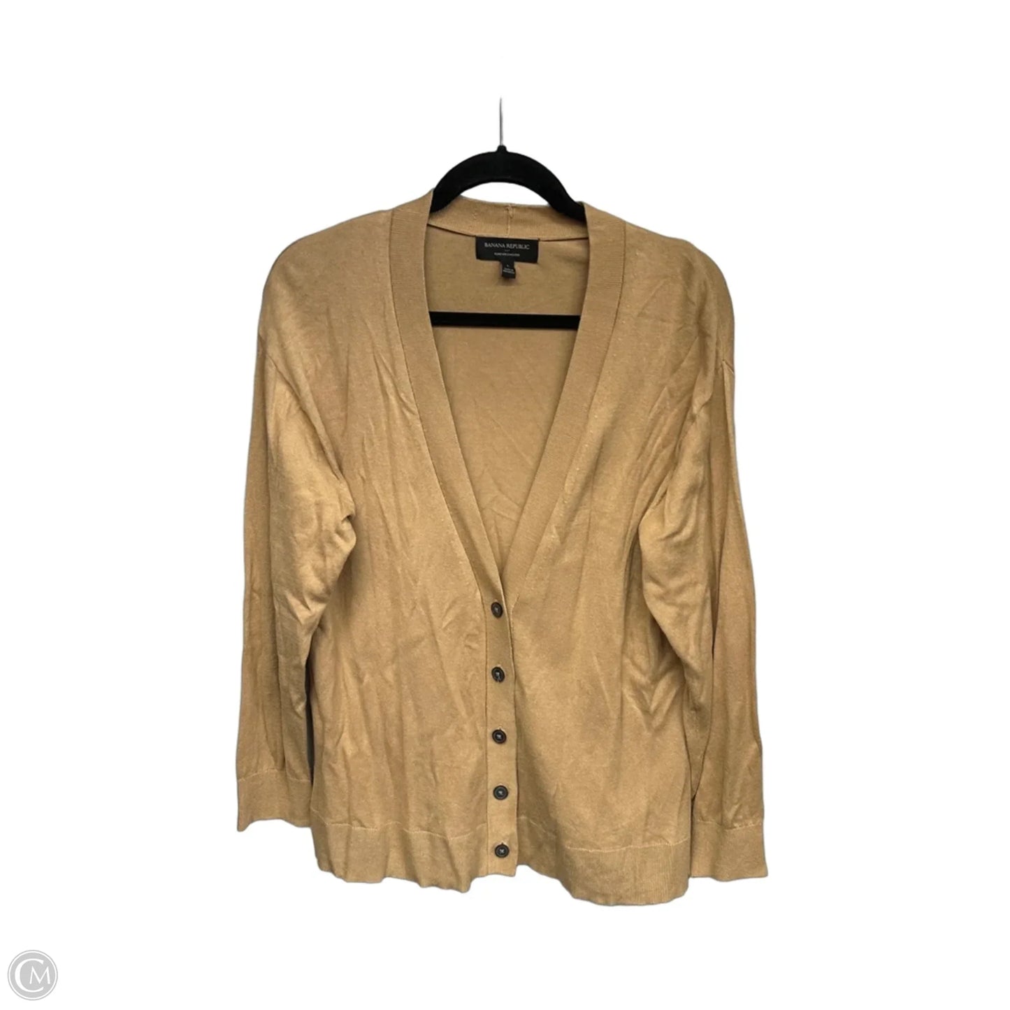 Cardigan By Banana Republic In Brown, Size: L