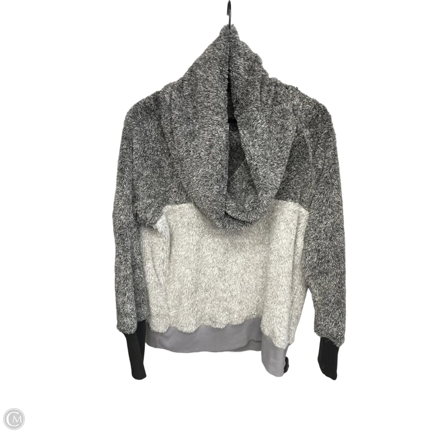 Jacket Fleece By Te Verde In Grey, Size: L