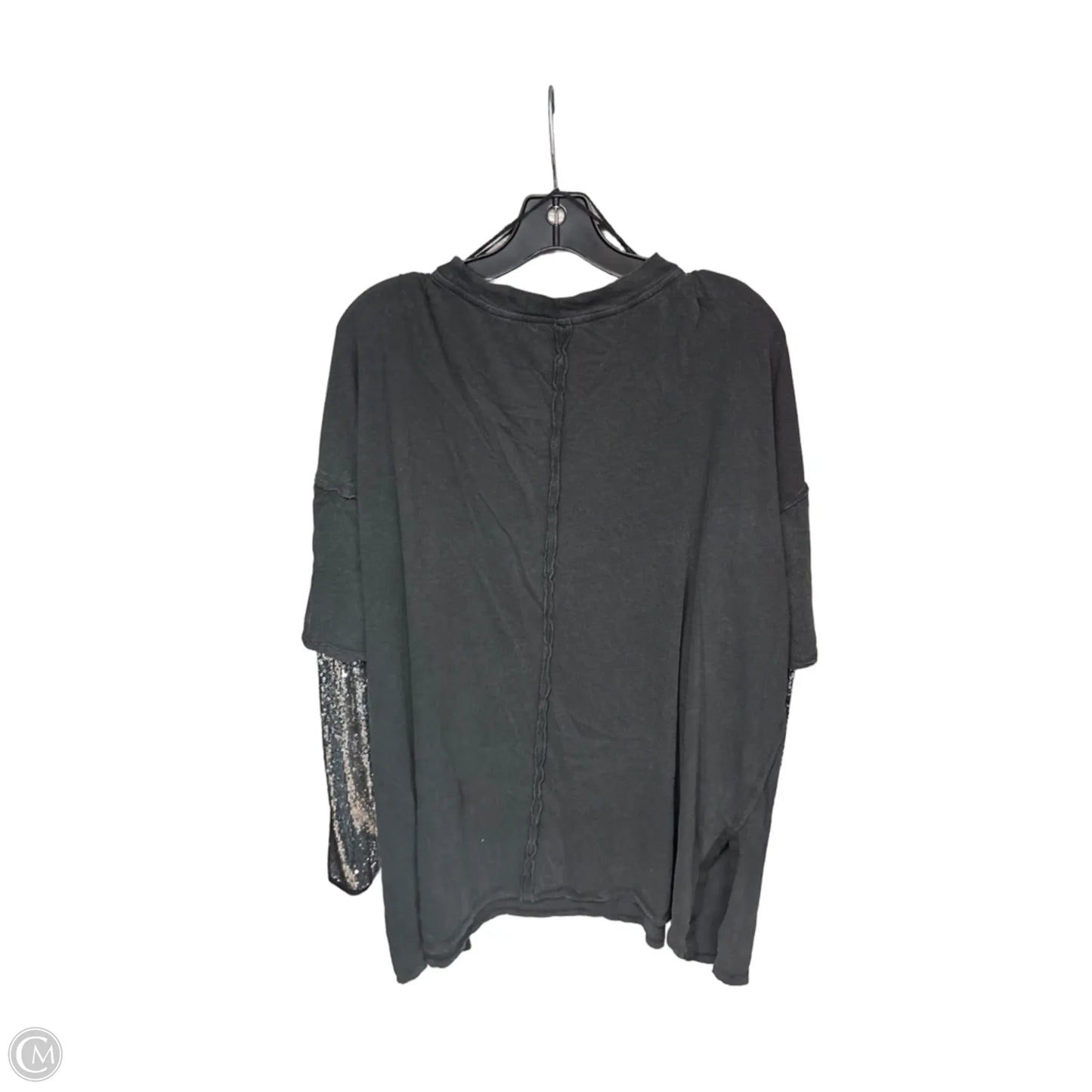 Top Long Sleeve By Free People In Black, Size: L