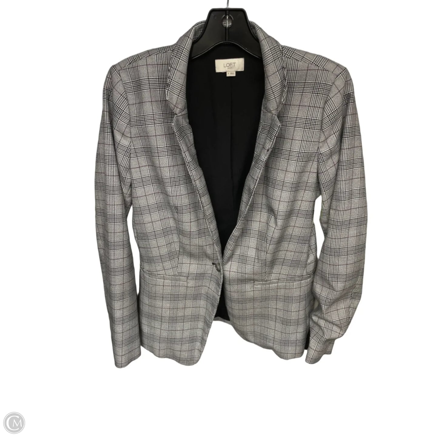 Blazer By Loft In Grey, Size: 0