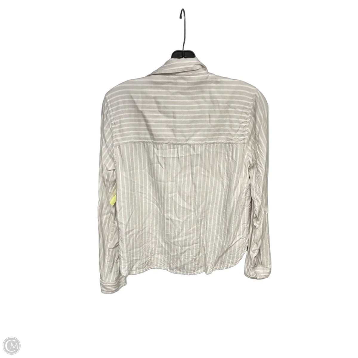 Top Long Sleeve By Beachlunchlounge In Striped Pattern, Size: S