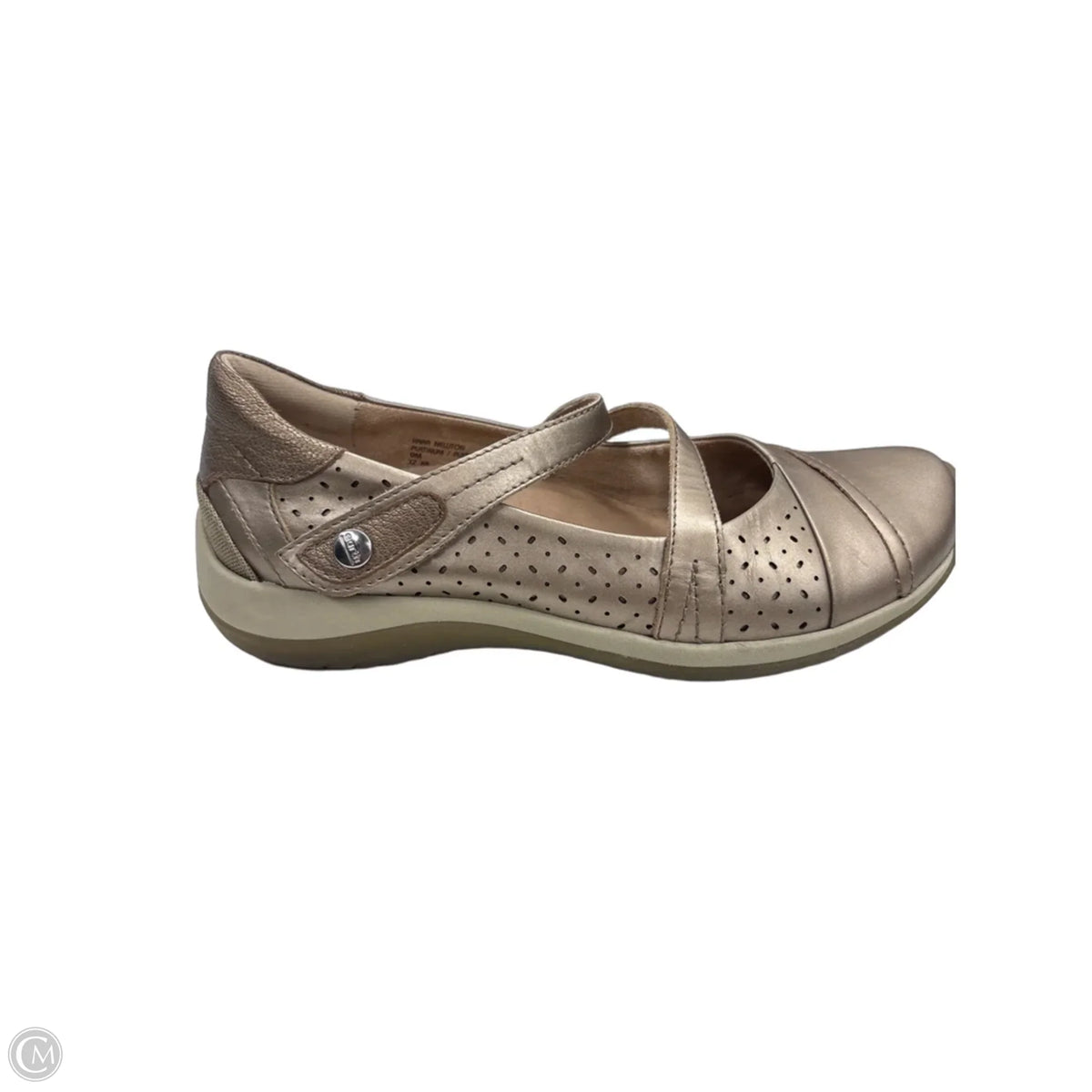 Shoes Flats By Earth In Gold, Size: 9