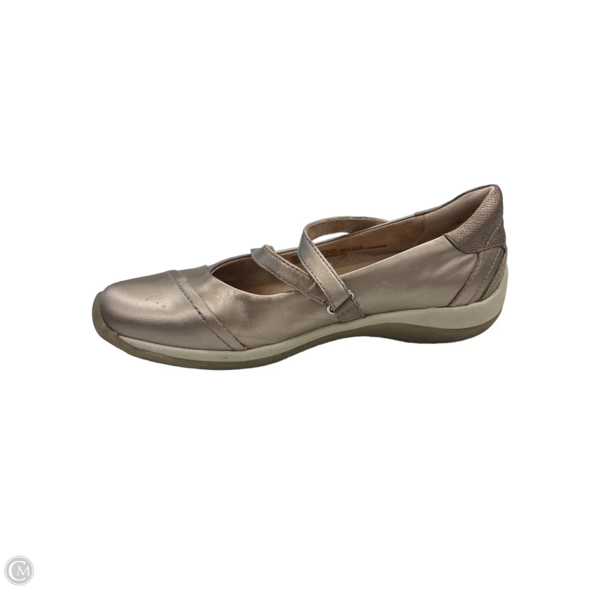 Shoes Flats By Earth In Gold, Size: 9
