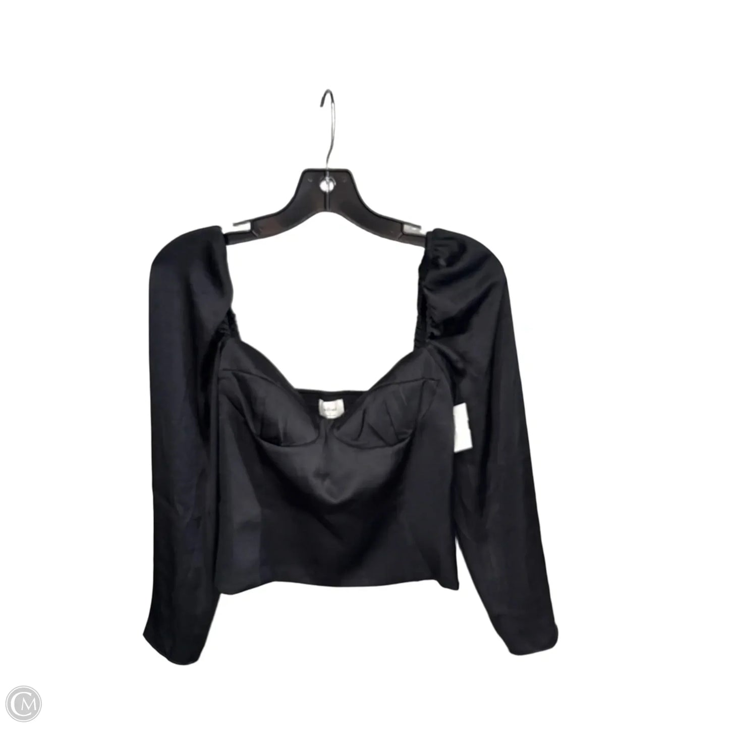Blouse Long Sleeve By Wilfred In Black, Size: S