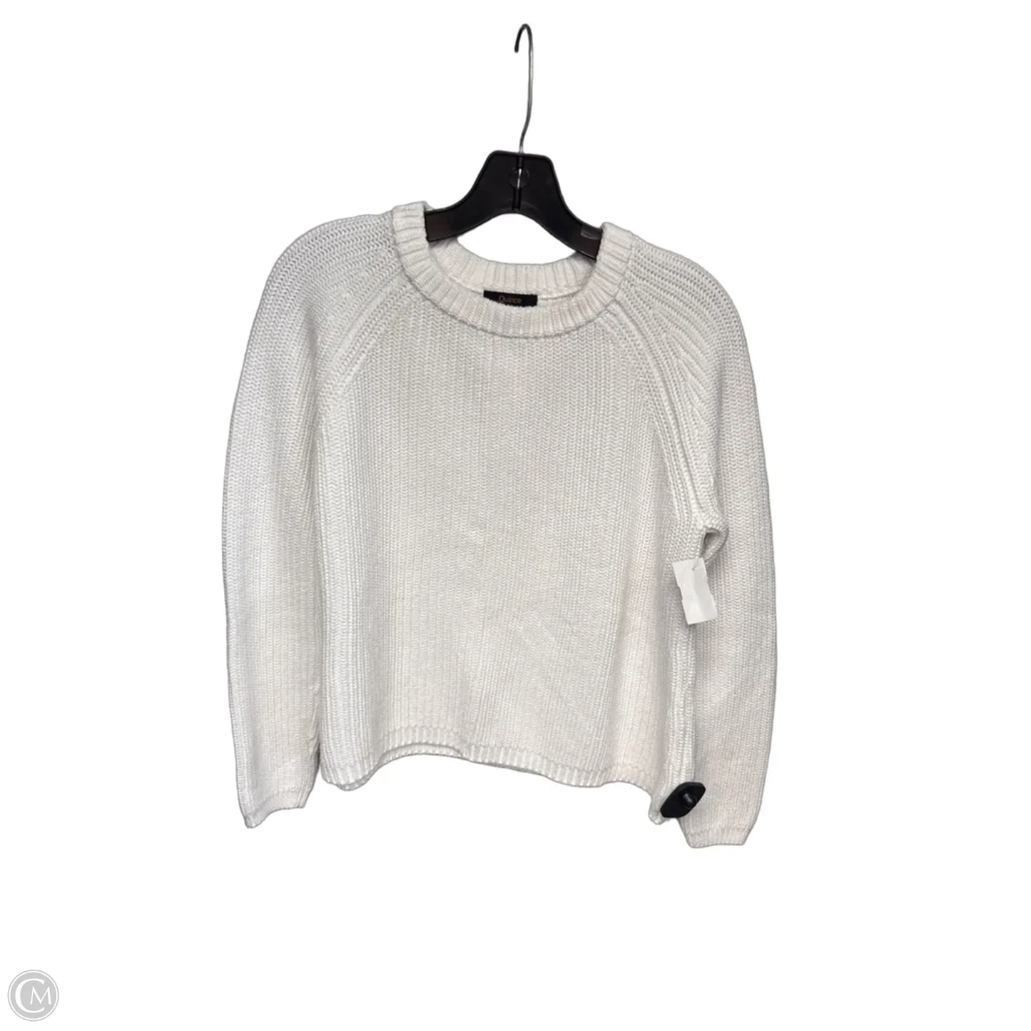 Sweater By Quince In White, Size: S