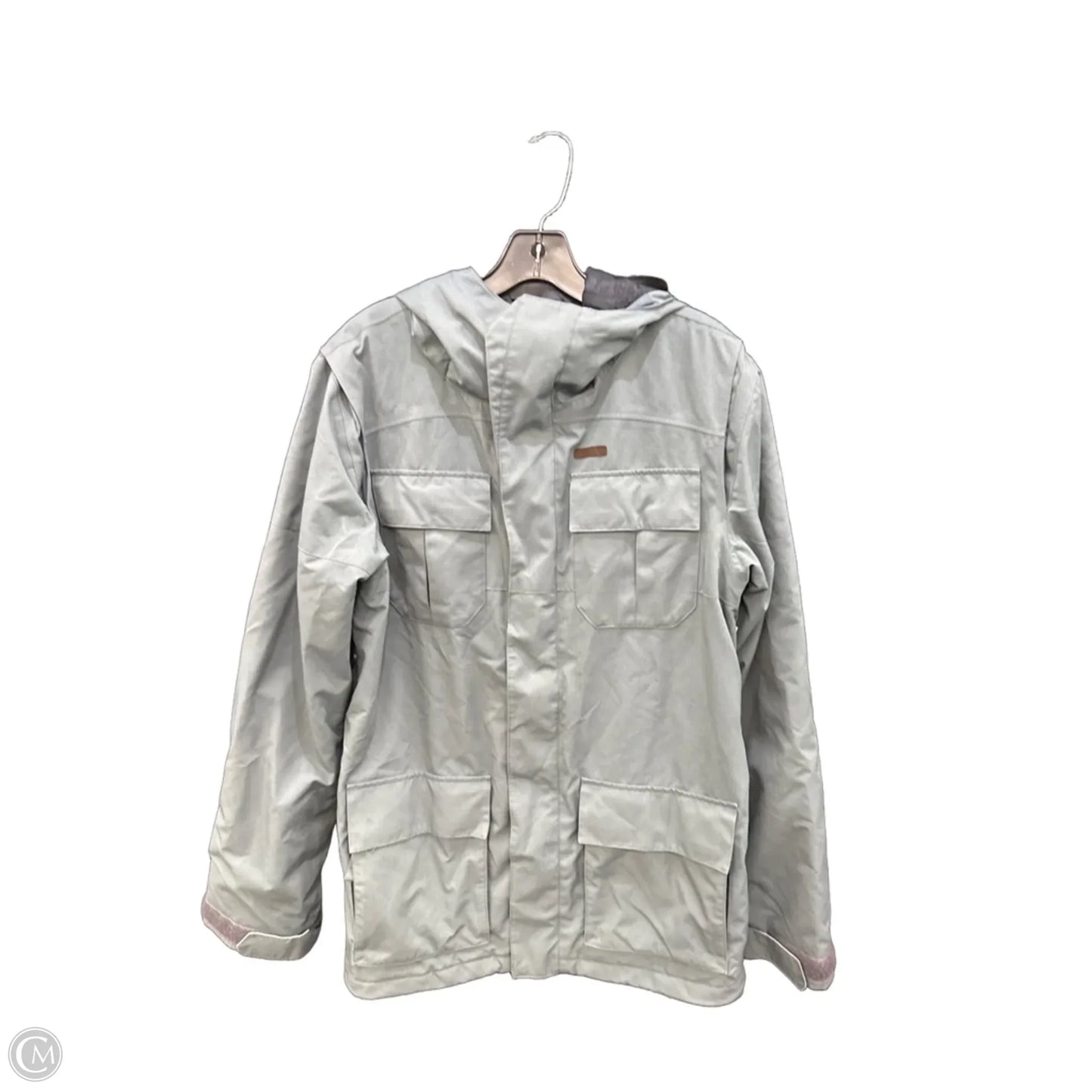 Coat Parka By Volcom In Grey, Size: S