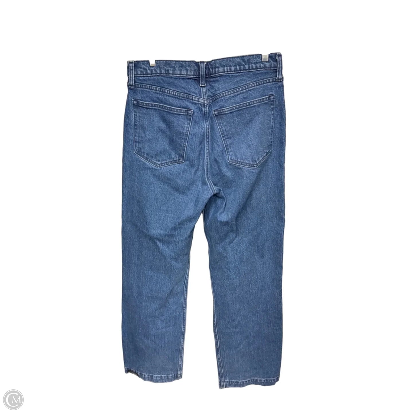 Jeans Straight By Abercrombie And Fitch In Blue Denim, Size: 8l