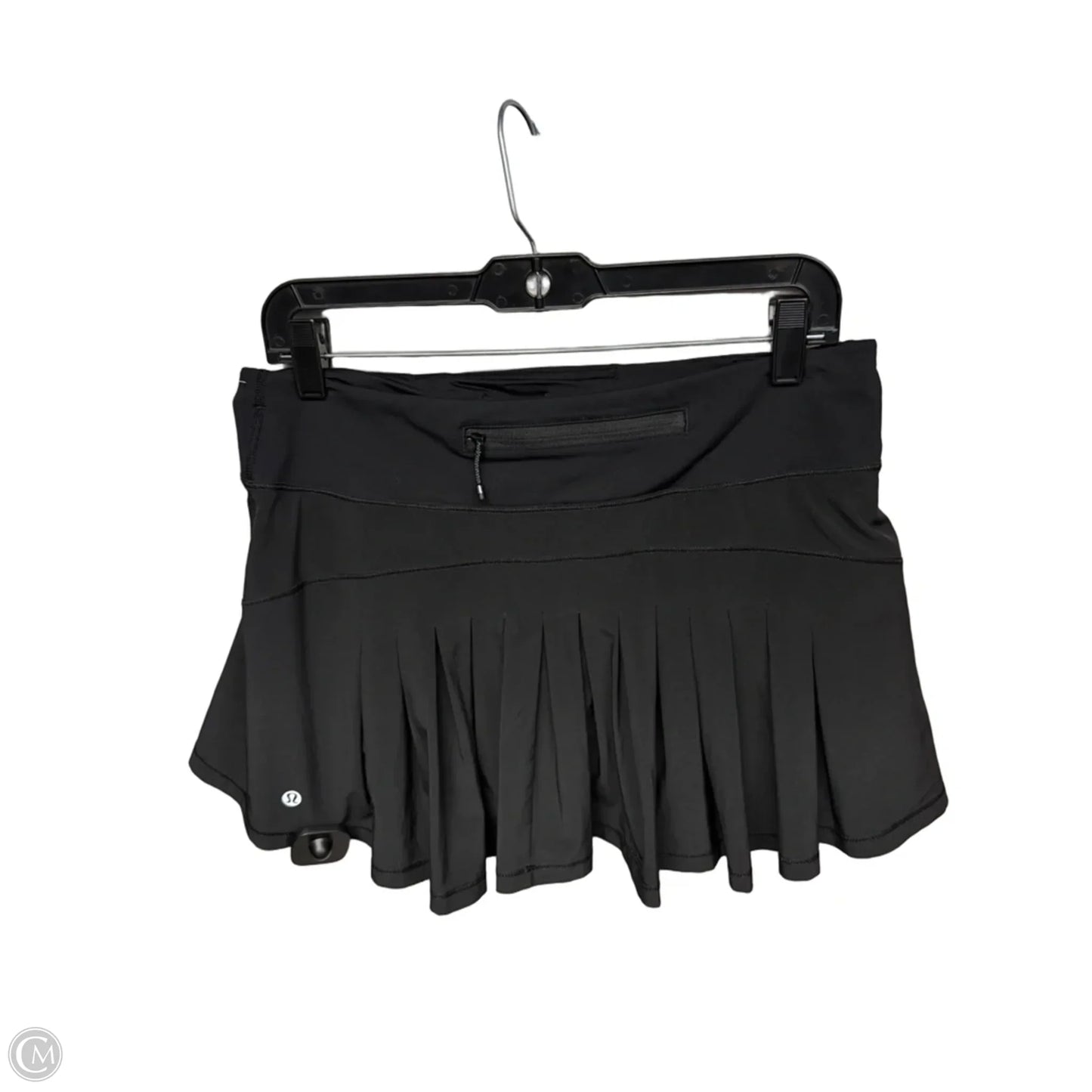 Athletic Skort By Lululemon In Black, Size: 8
