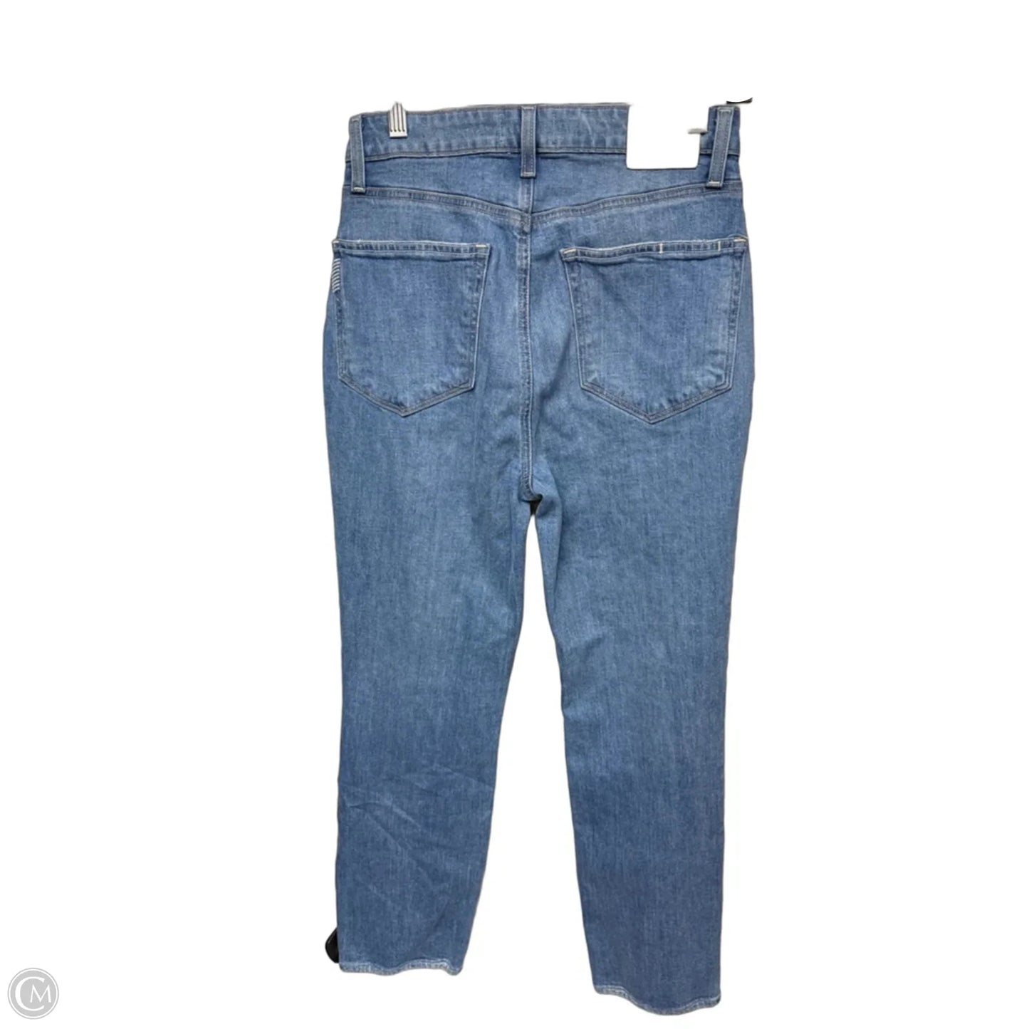 Jeans Straight By Paige In Blue Denim, Size: 8