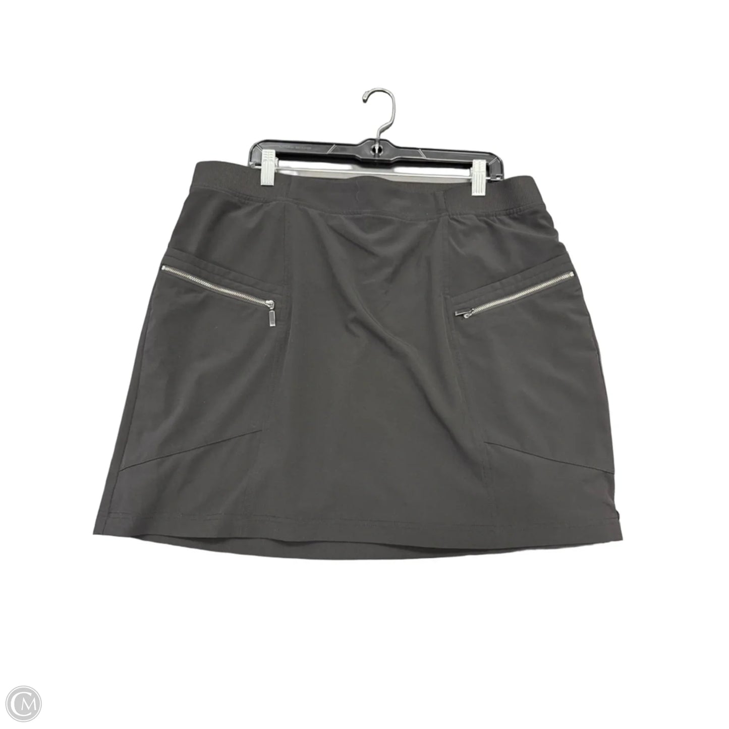 Athletic Skort By Chicos In Black, Size: 16