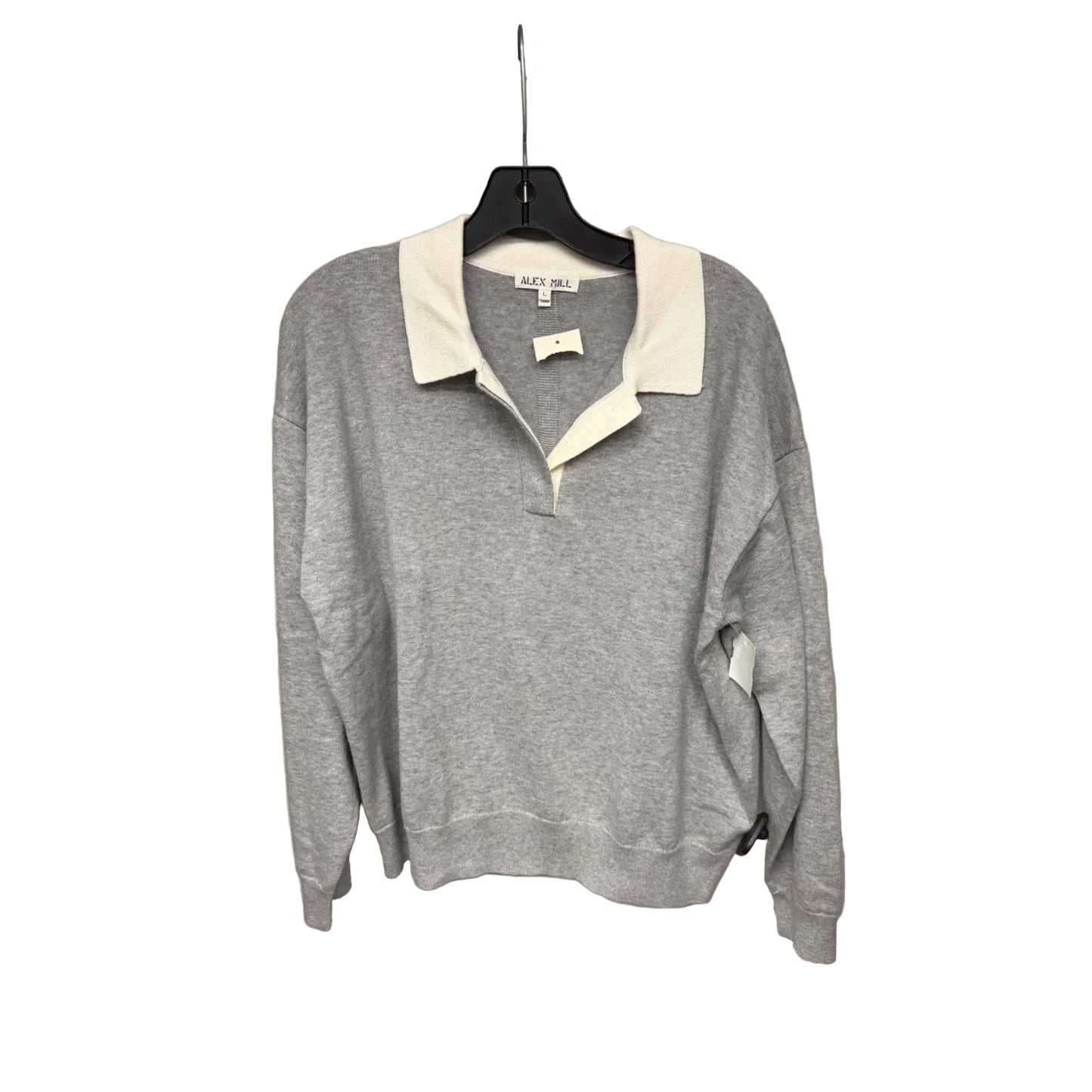 Sweater By Cmc In Grey, Size: L