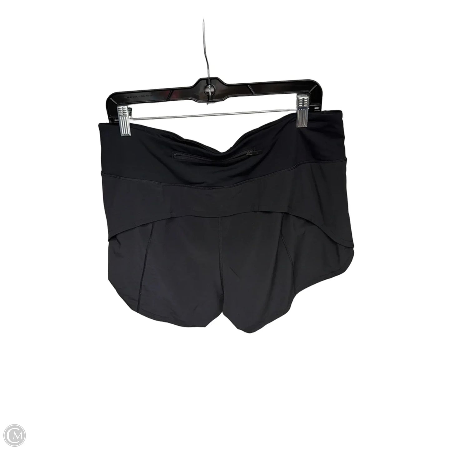 Athletic Shorts By Lululemon In Black, Size: 10