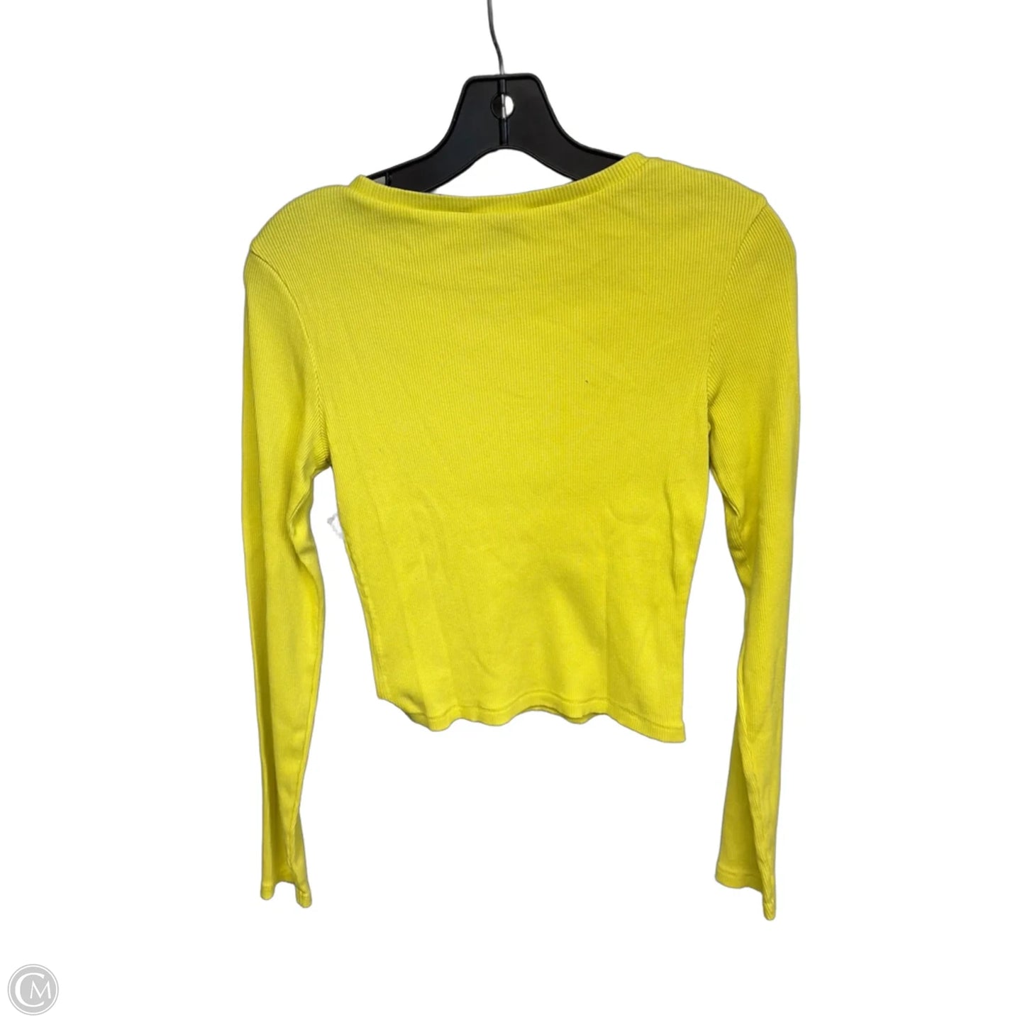 Top Long Sleeve By Universal Thread In Yellow, Size: Xs