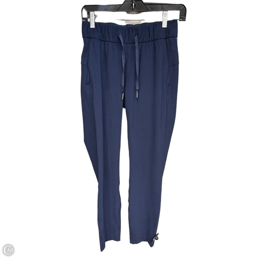 Athletic Pants By Lululemon In Navy, Size: 2