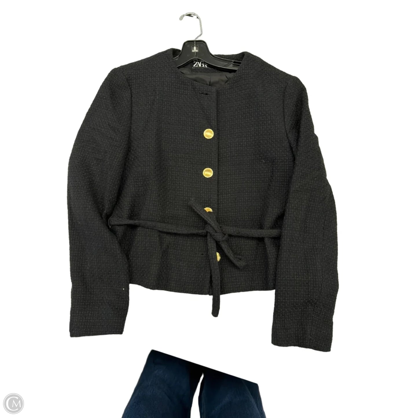 Blazer By Zara In Black, Size: M