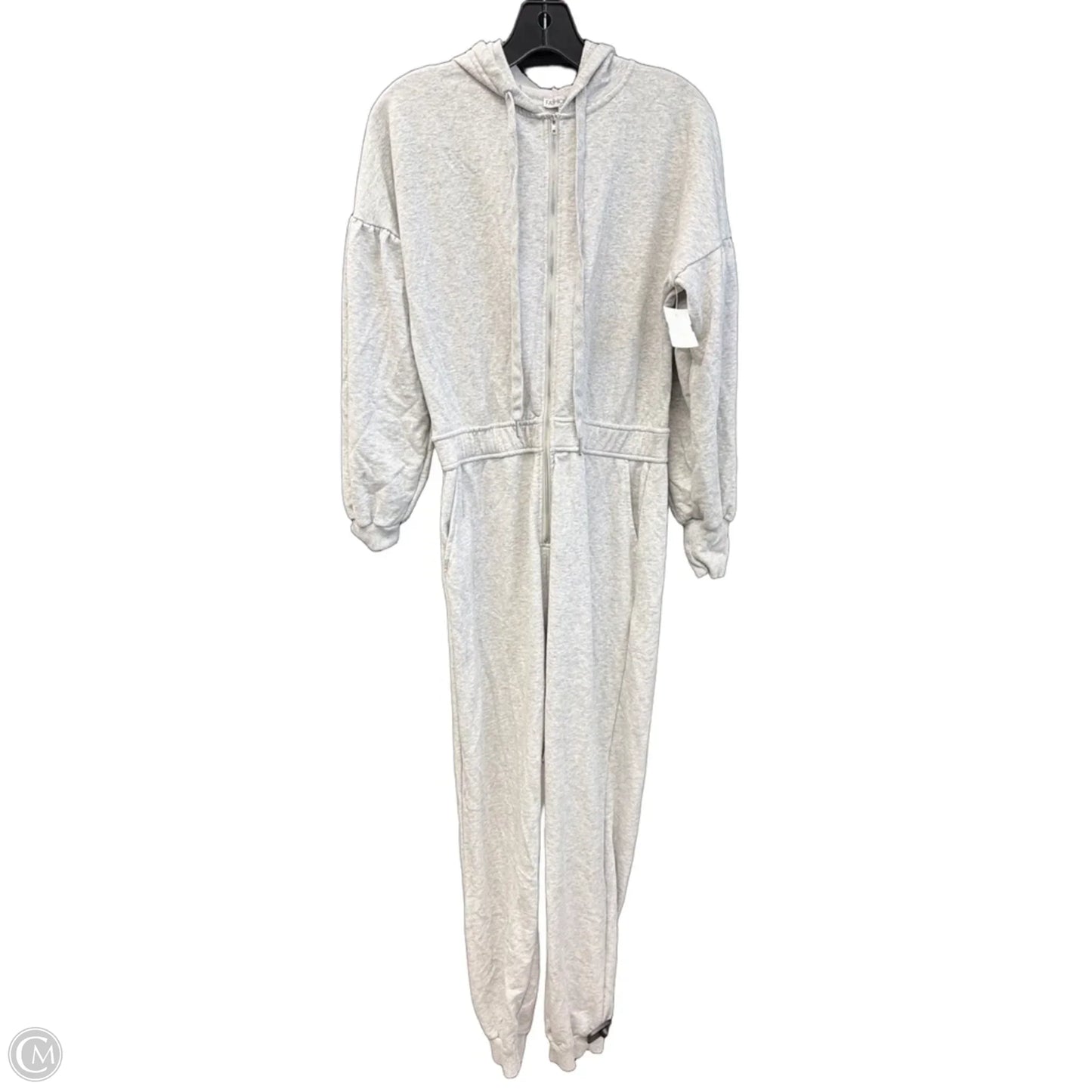 Jumpsuit By Fashion Nova In Grey, Size: M