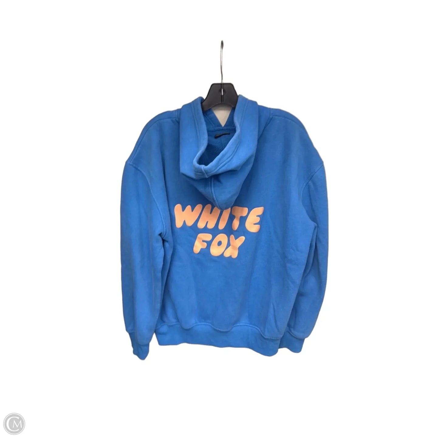Sweatshirt Hoodie By White Fox In Blue, Size: S