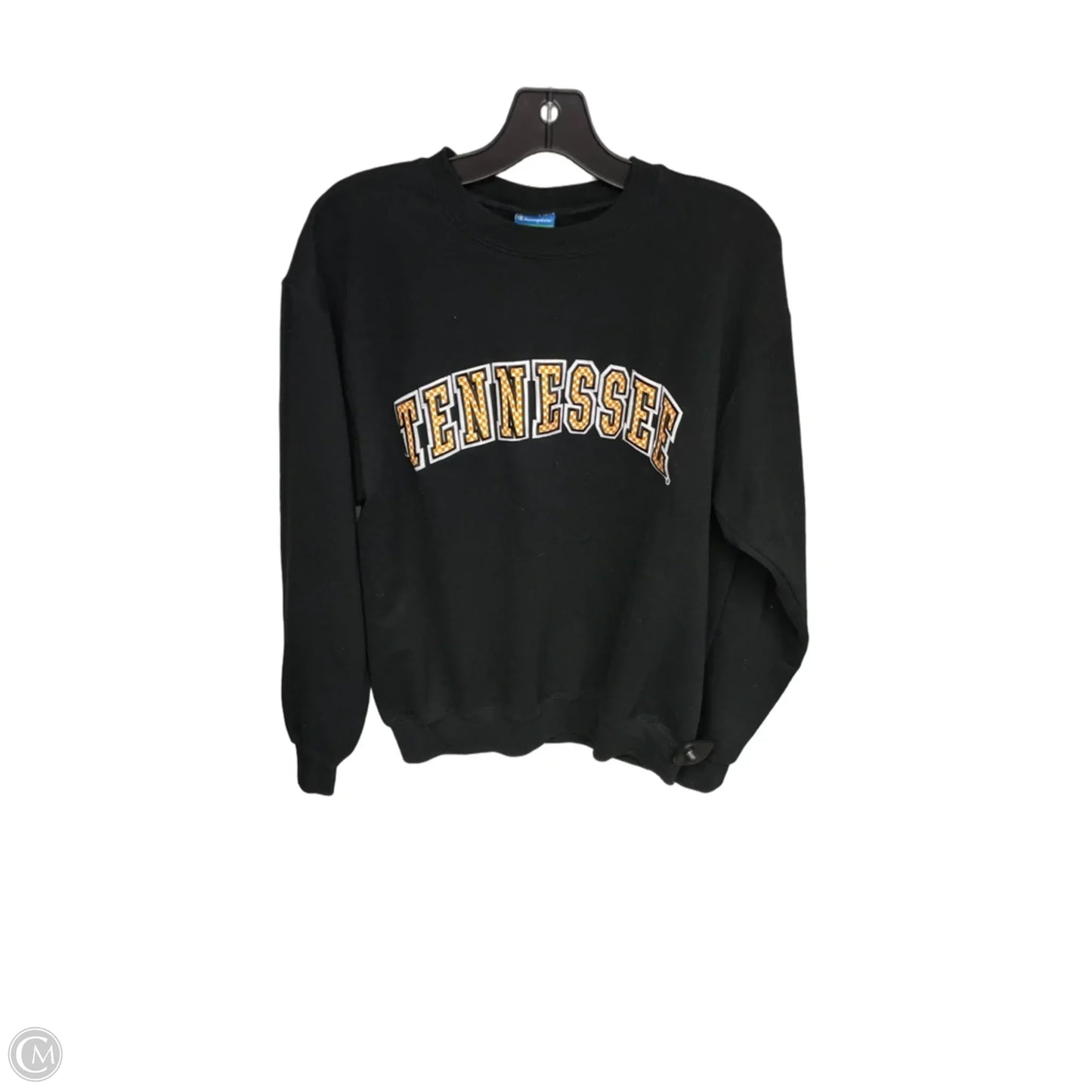 Sweatshirt Crewneck By Champion In Black, Size: M