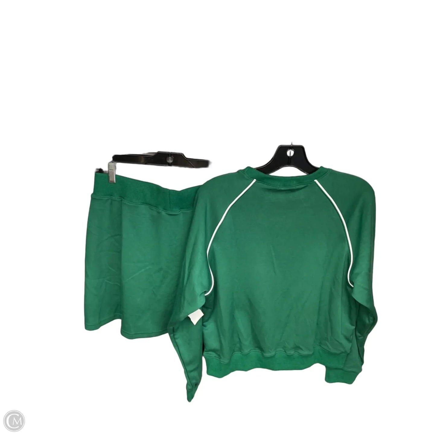 Athletic Shorts 2pc By Clothes Mentor In Green, Size: M