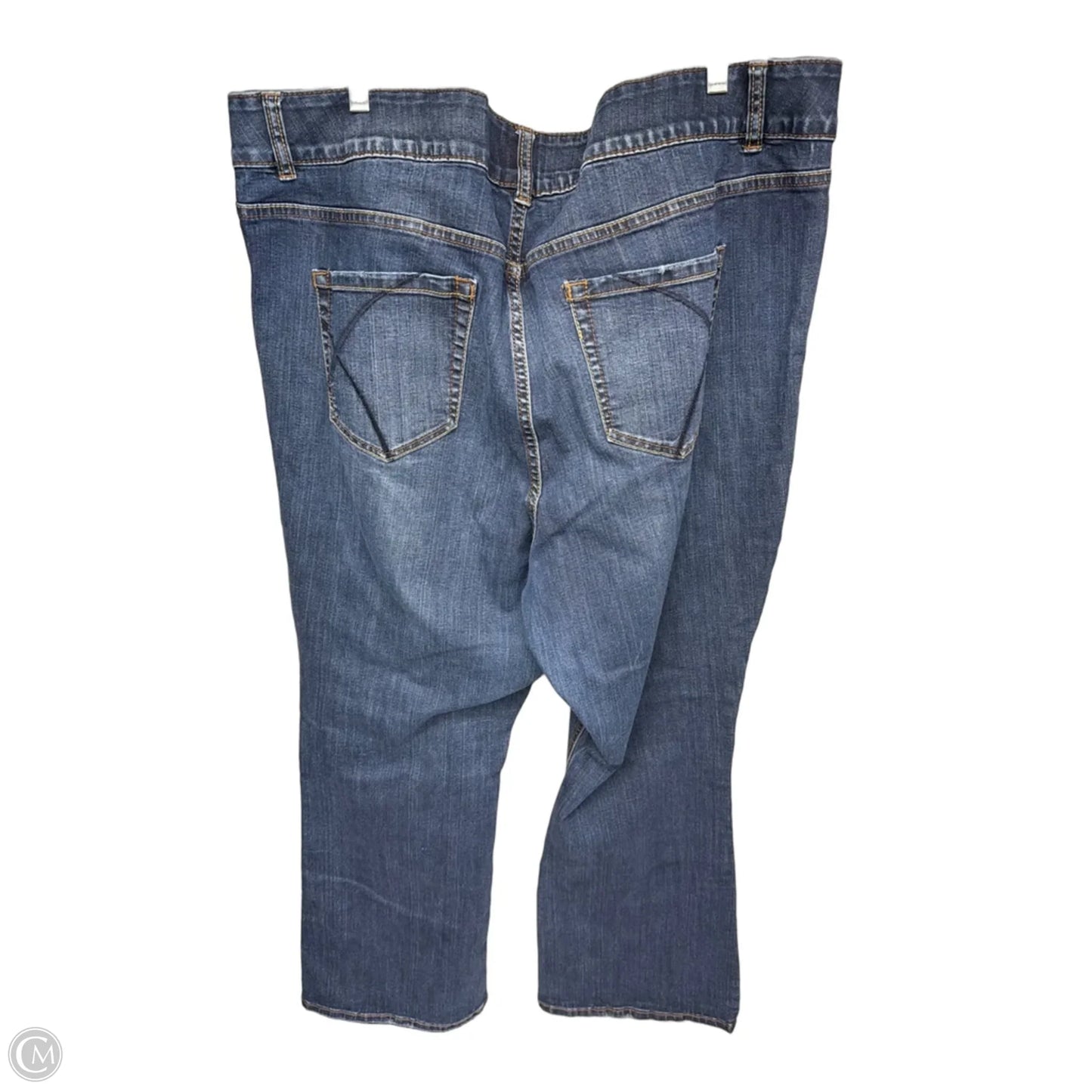 Jeans Boot Cut By Lane Bryant In Blue Denim, Size: 24