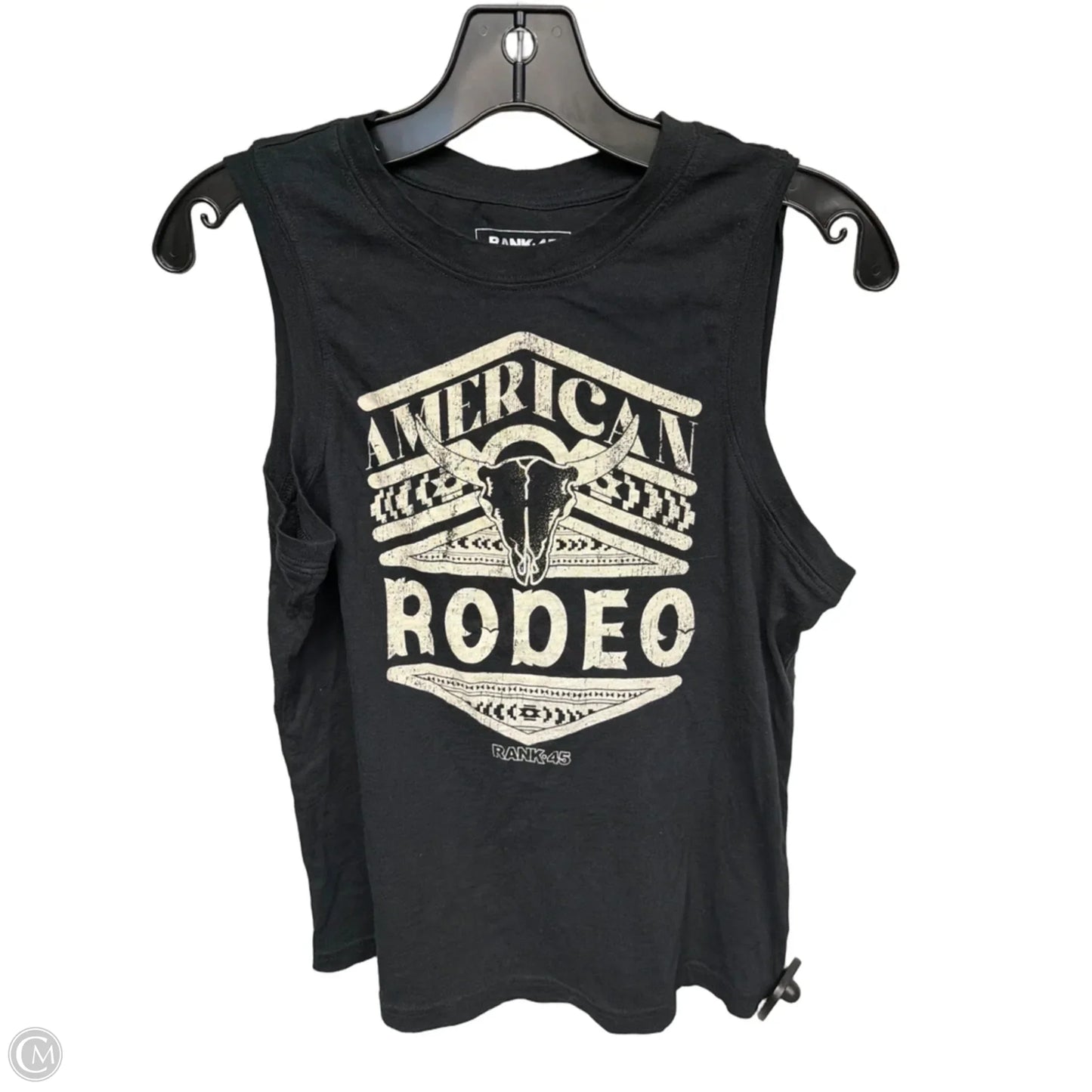 Top Sleeveless By Clothes Mentor In Black, Size: S