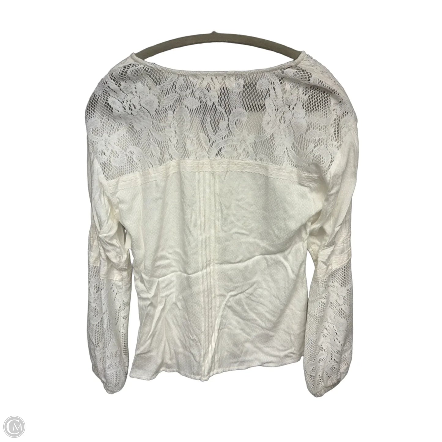 Top Long Sleeve By Idyllwind In White, Size: Xs