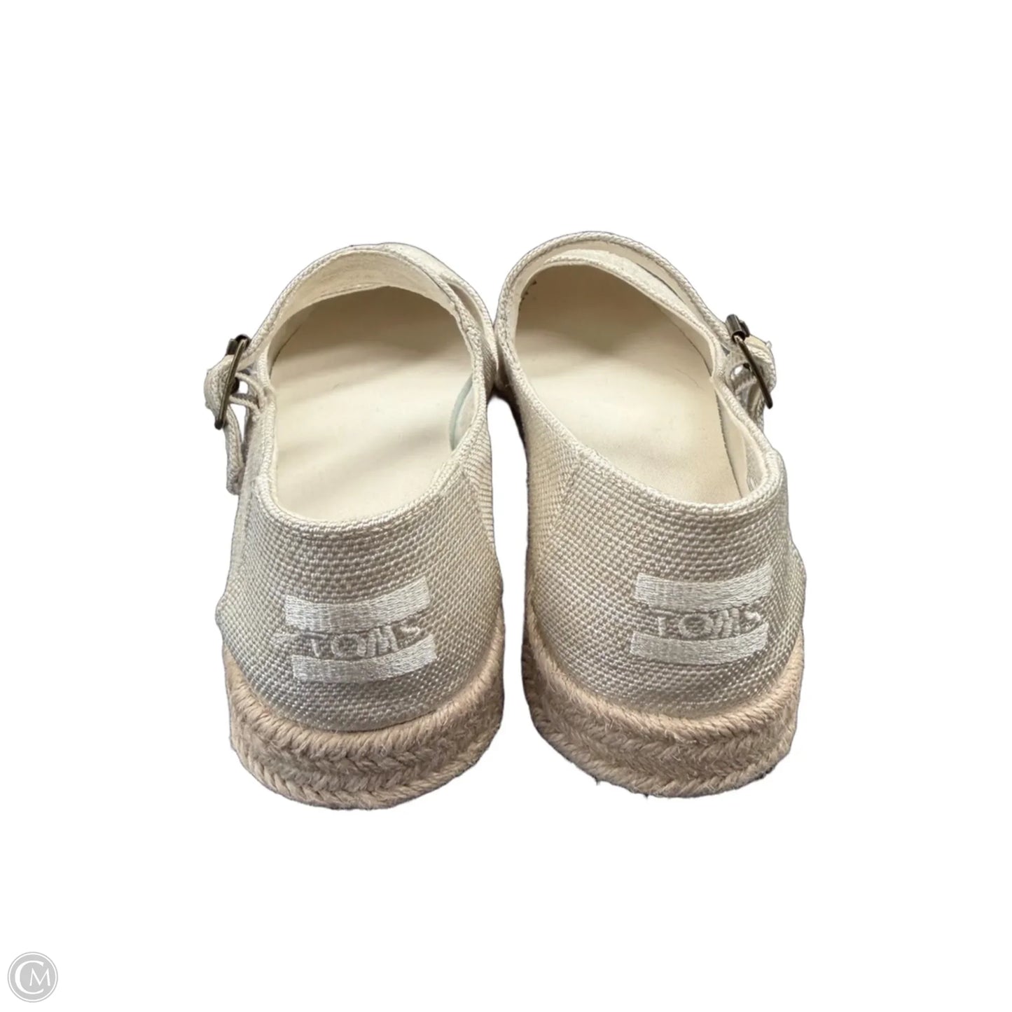 Shoes Flats By Toms In Tan, Size: 8.5