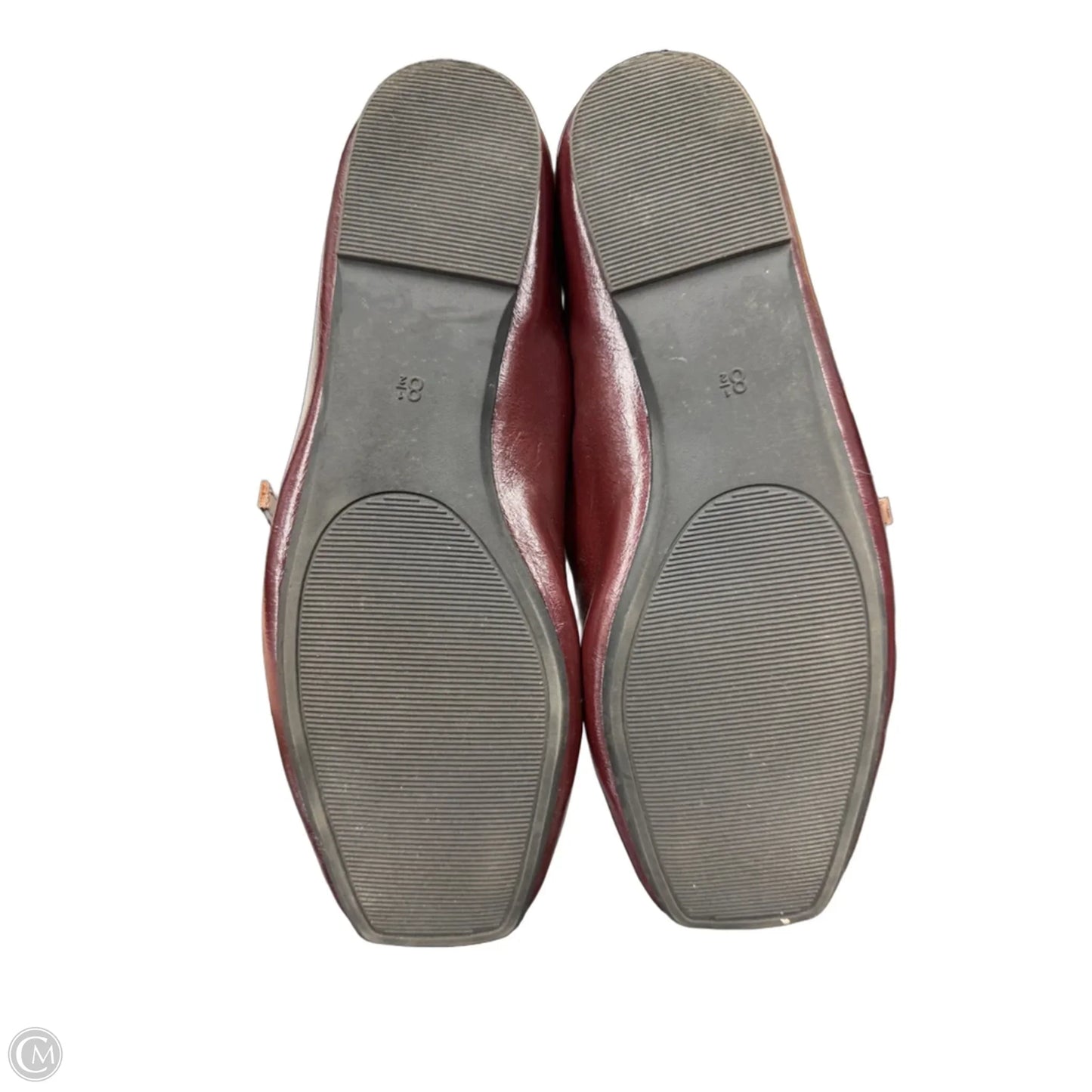 Shoes Flats By Journee In Maroon, Size: 8.5