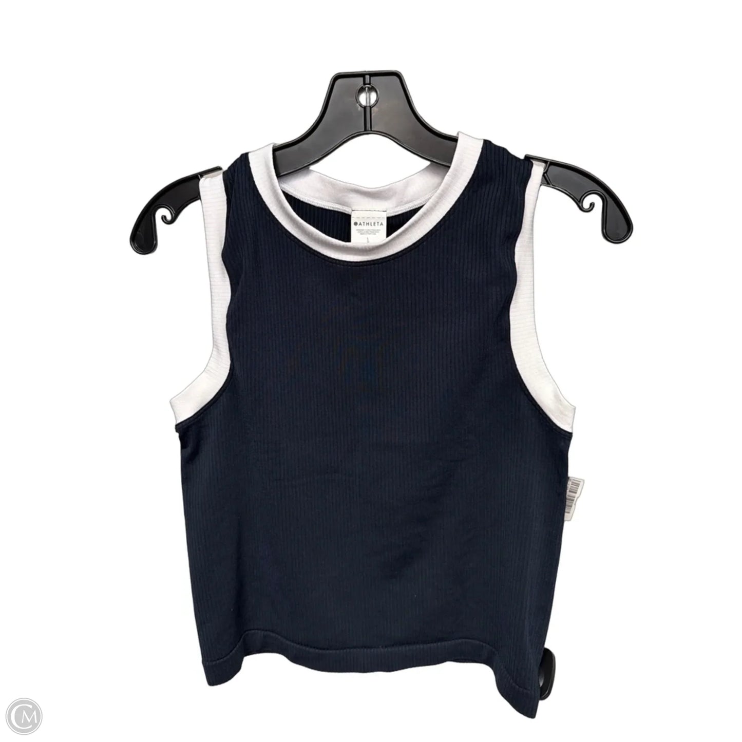 Top Sleeveless By Athleta In Navy, Size: L