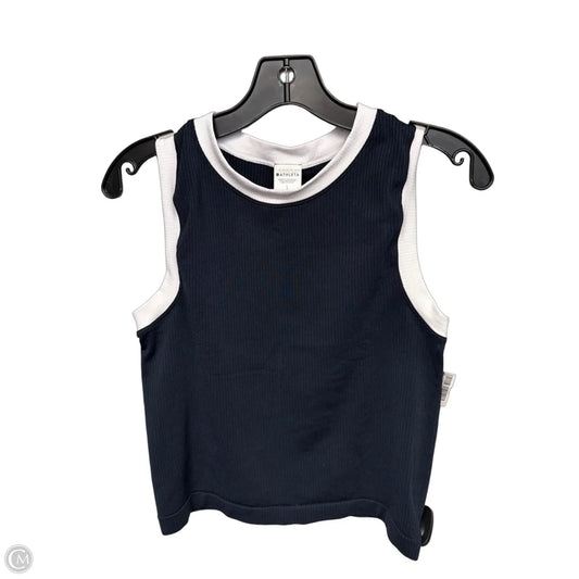 Top Sleeveless By Athleta In Navy, Size: L