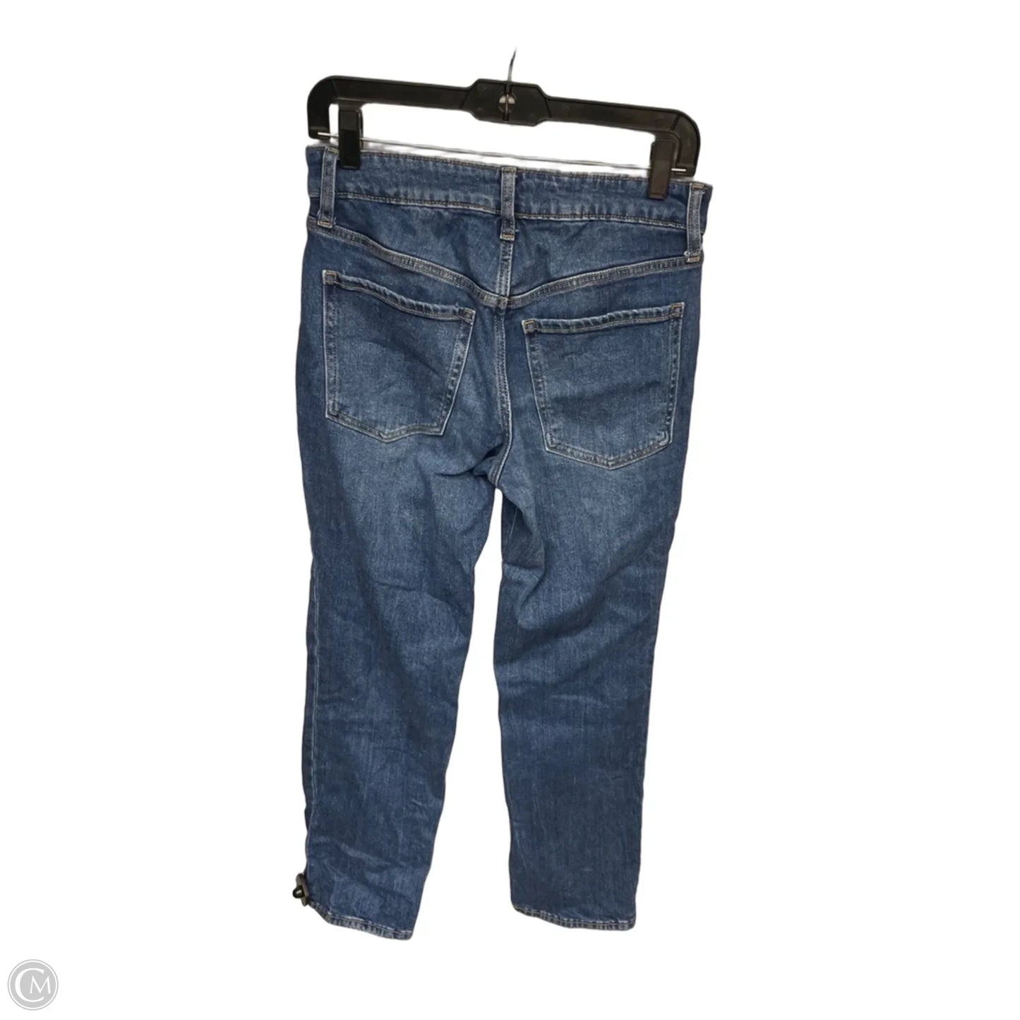 Jeans Straight By Old Navy In Blue Denim, Size: 4p