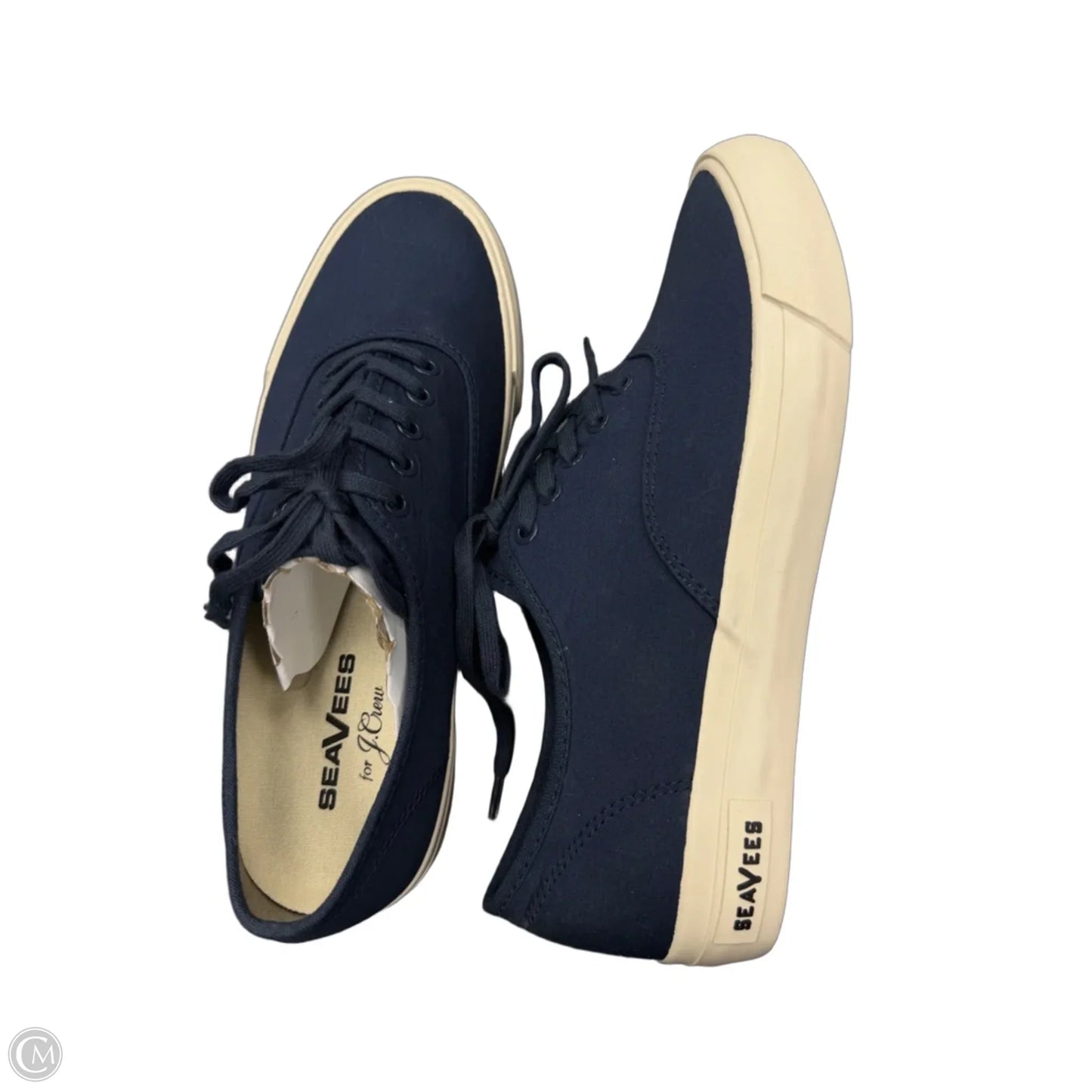 Shoes Flats By J. Crew In Navy, Size: 8.5