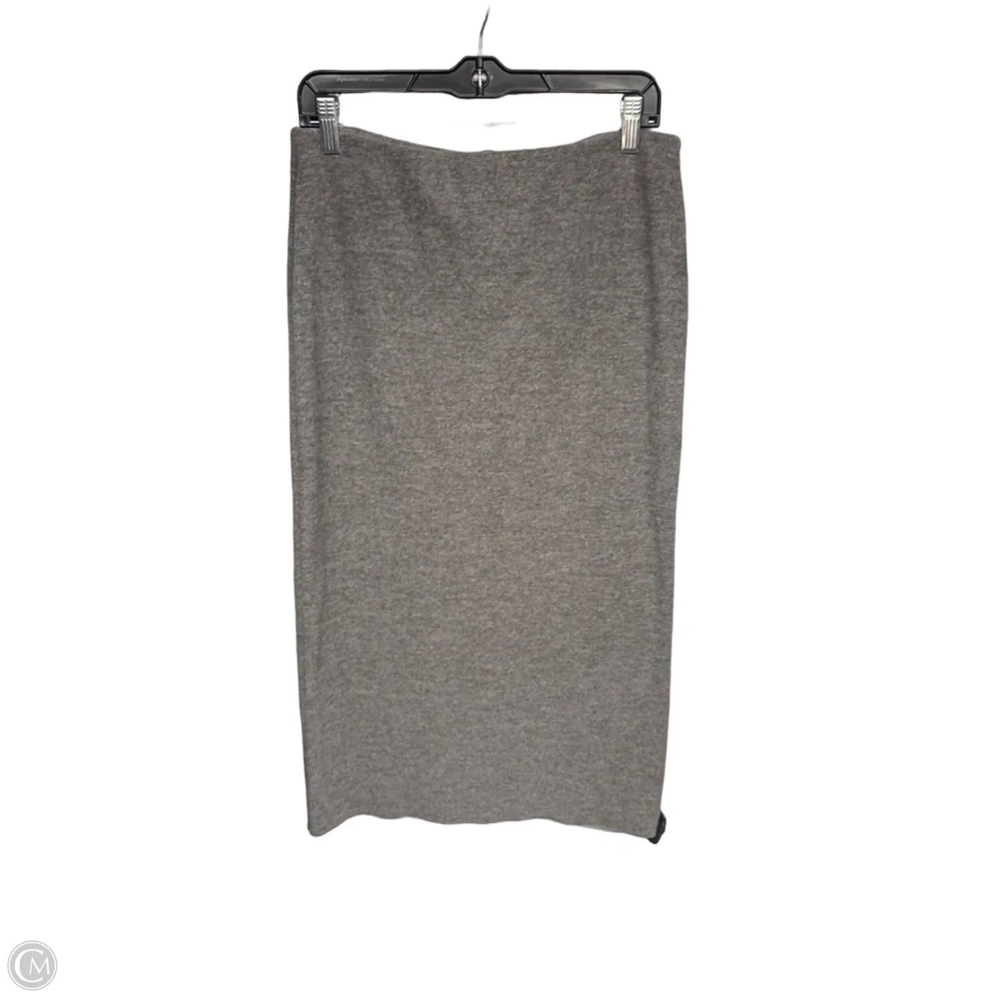 Skirt Midi By Zara In Grey, Size: L