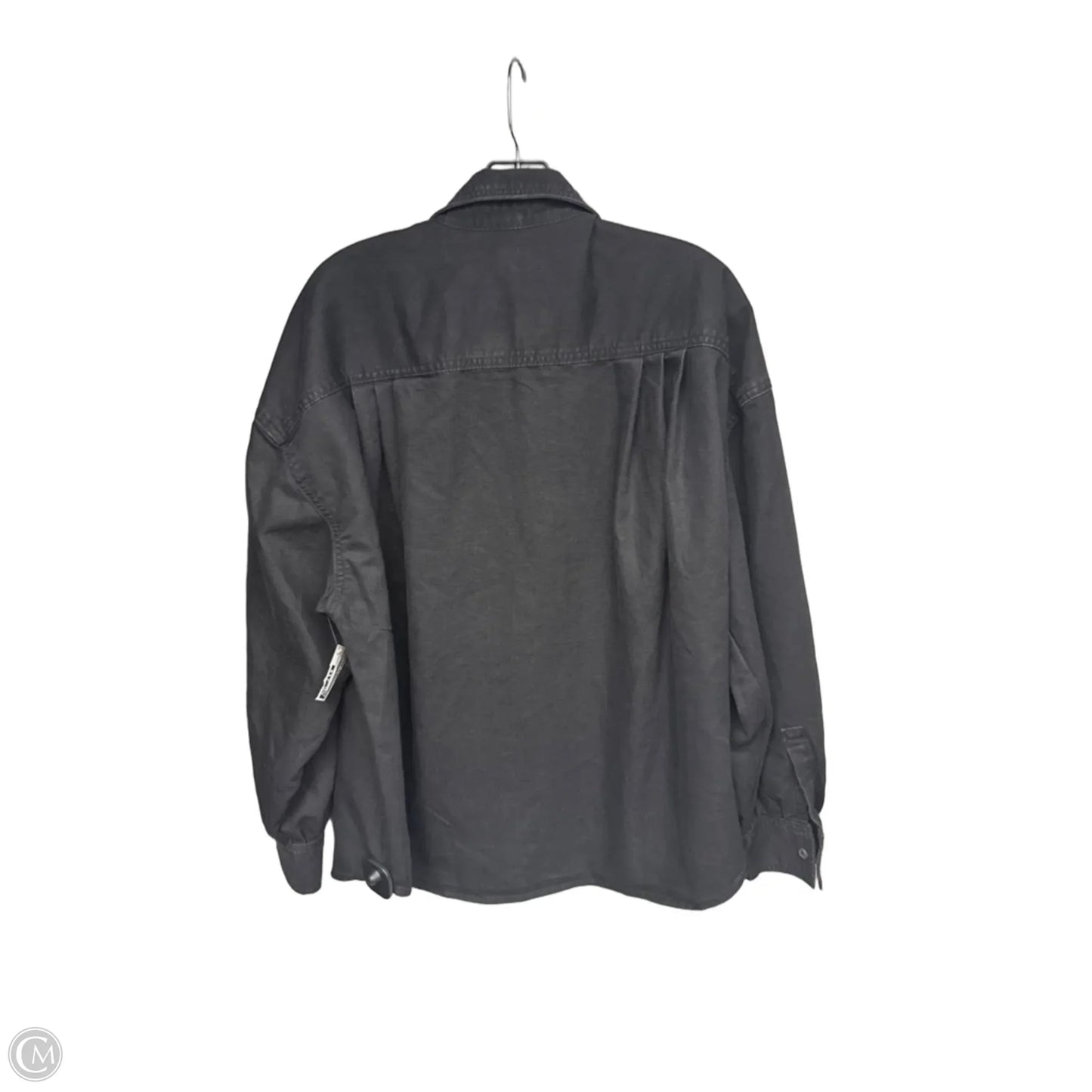 Jacket Shirt By Levis In Black, Size: L