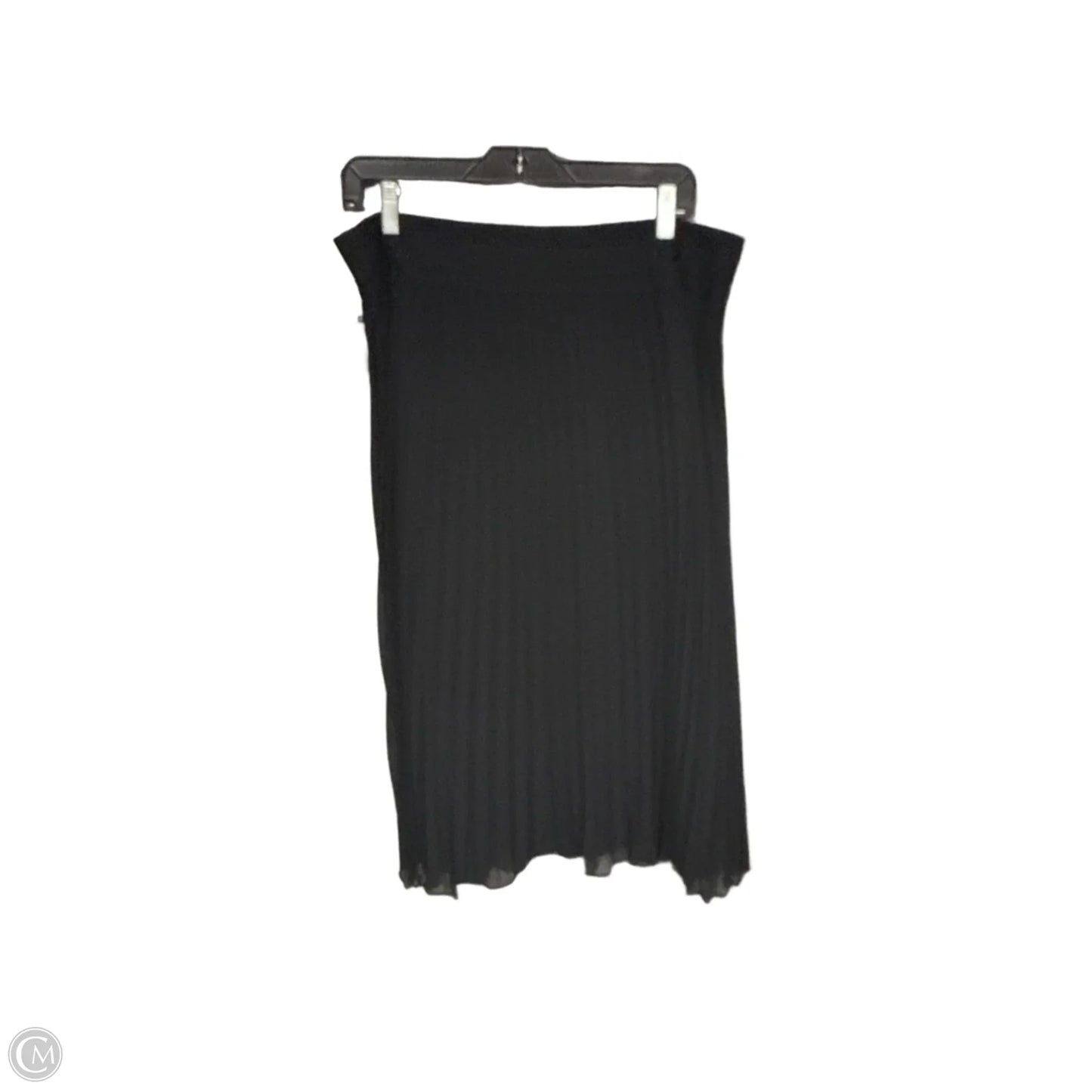 Skirt Midi By Dkny In Black, Size: Xl