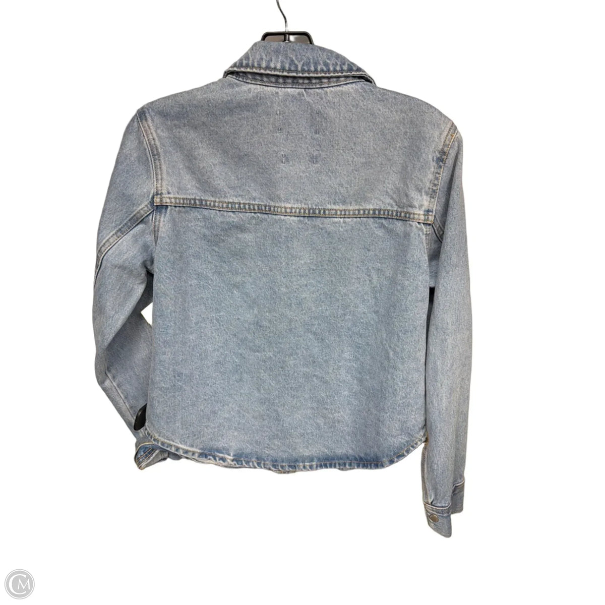 Top Long Sleeve By Universal Thread In Blue Denim, Size: S