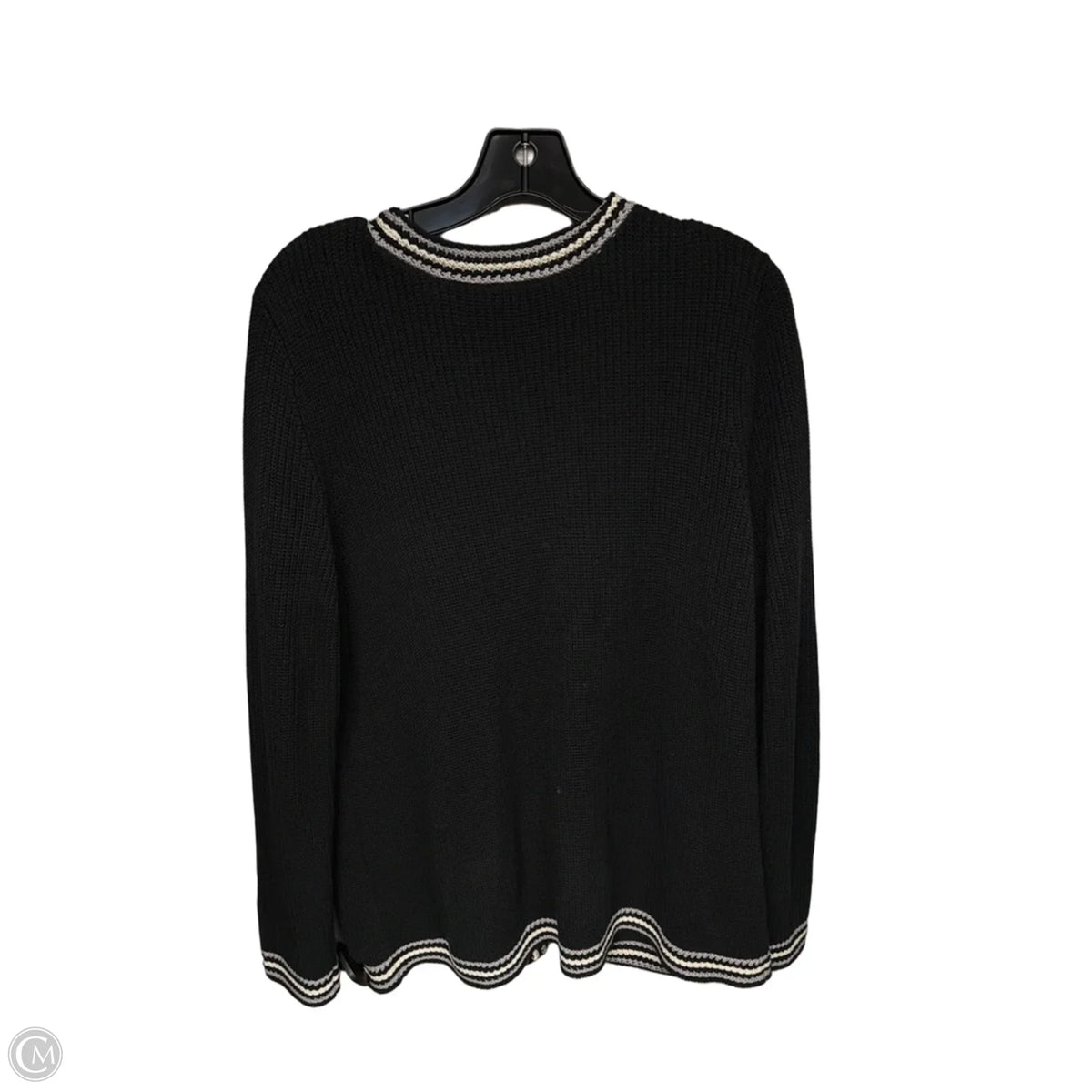 Cardigan By Talbots In Black, Size: Xl