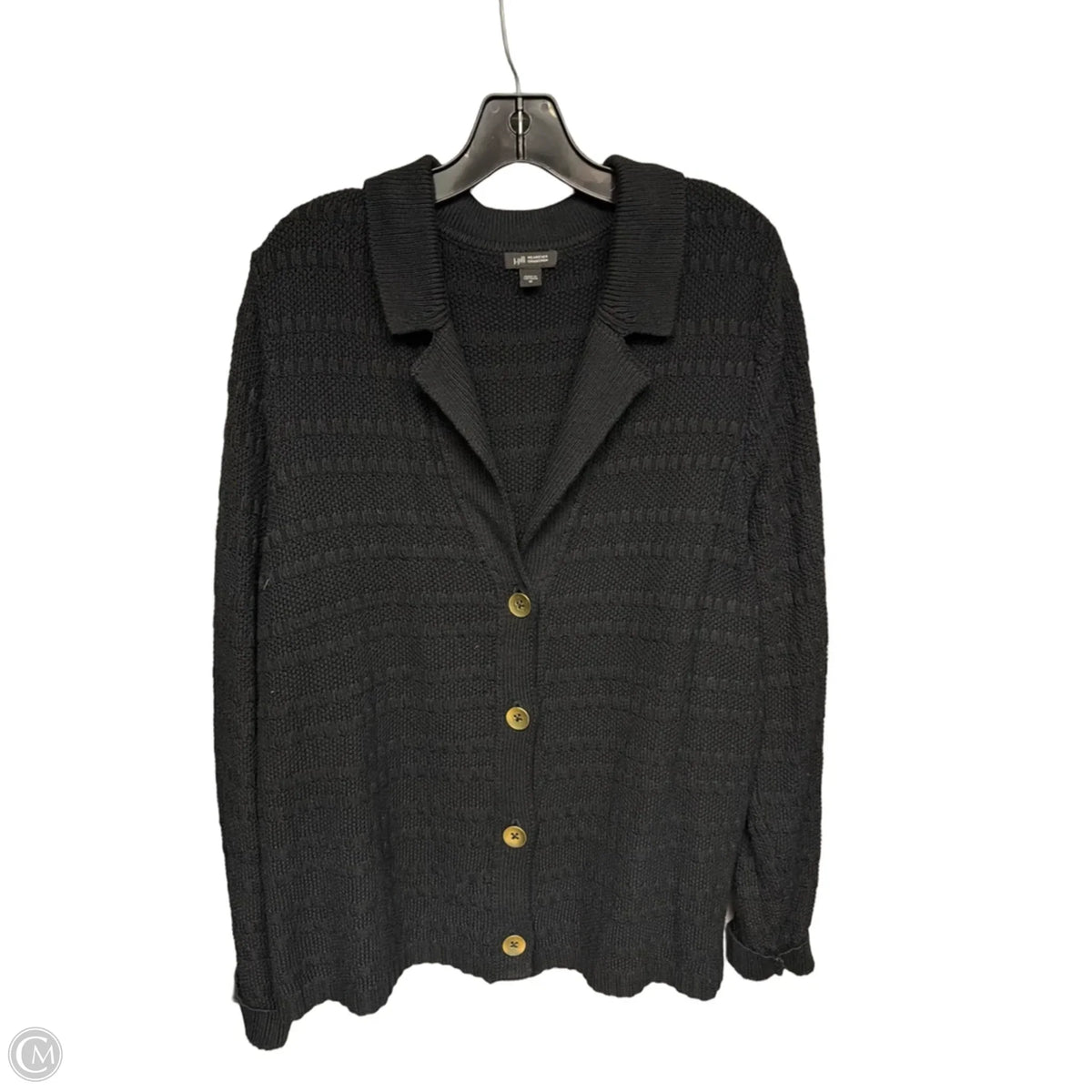 Cardigan By J. Jill In Black, Size: M