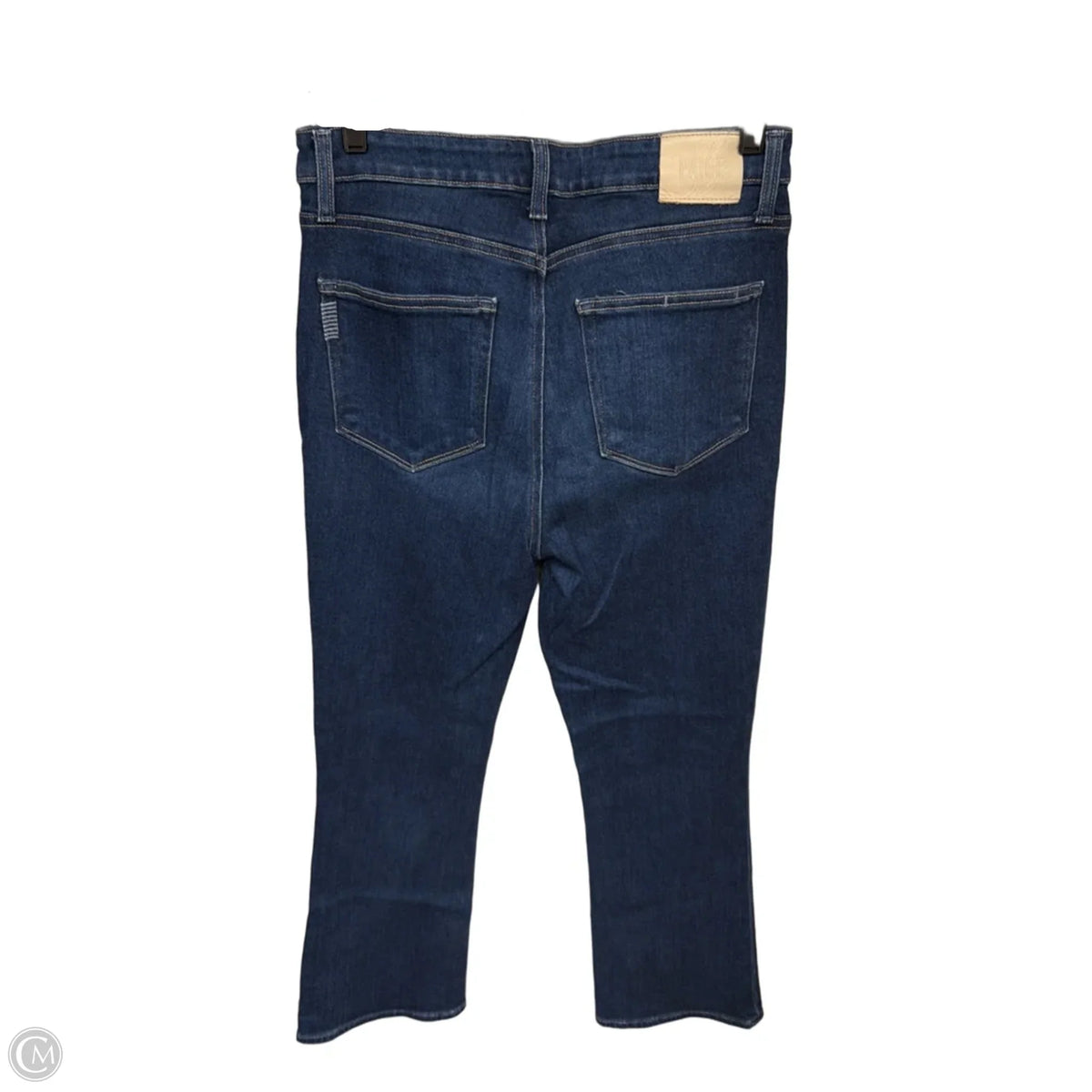 Jeans Boot Cut By Paige In Blue Denim, Size: 8