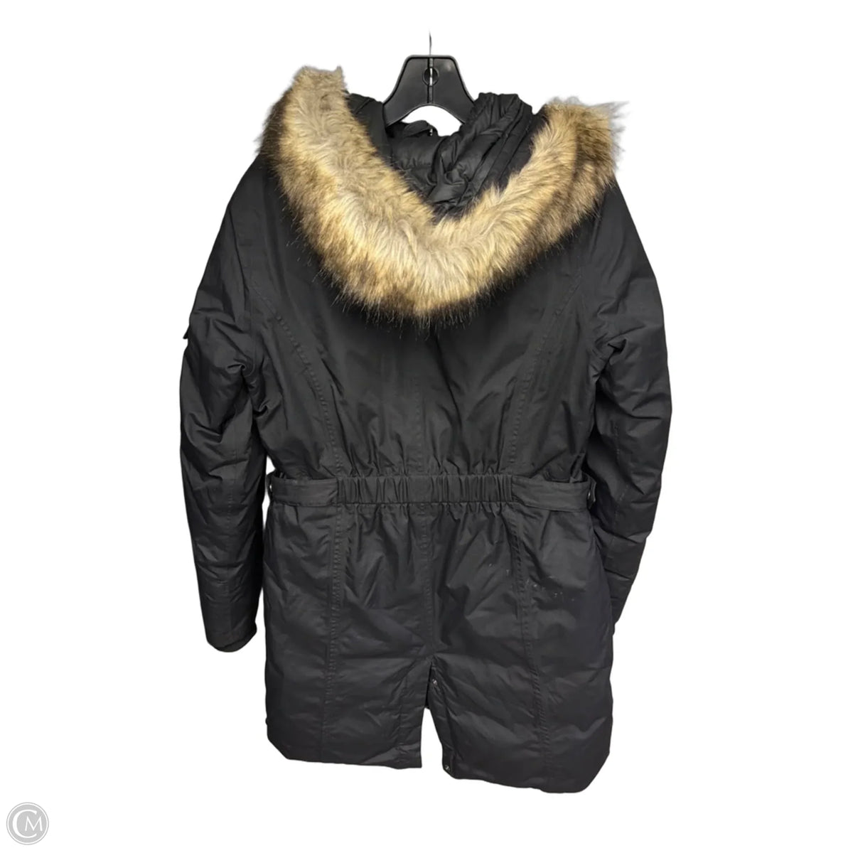 Coat Parka By Eddie Bauer In Black, Size: M
