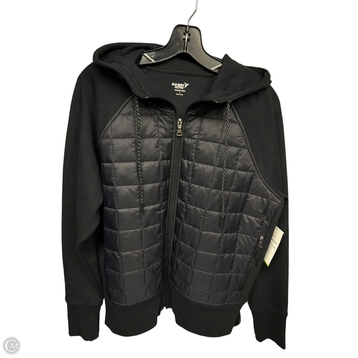 Athletic Jacket By Old Navy In Black, Size: L
