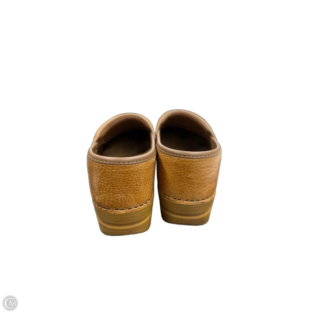 Shoes Heels Wedge By Dansko In Tan, Size: 9