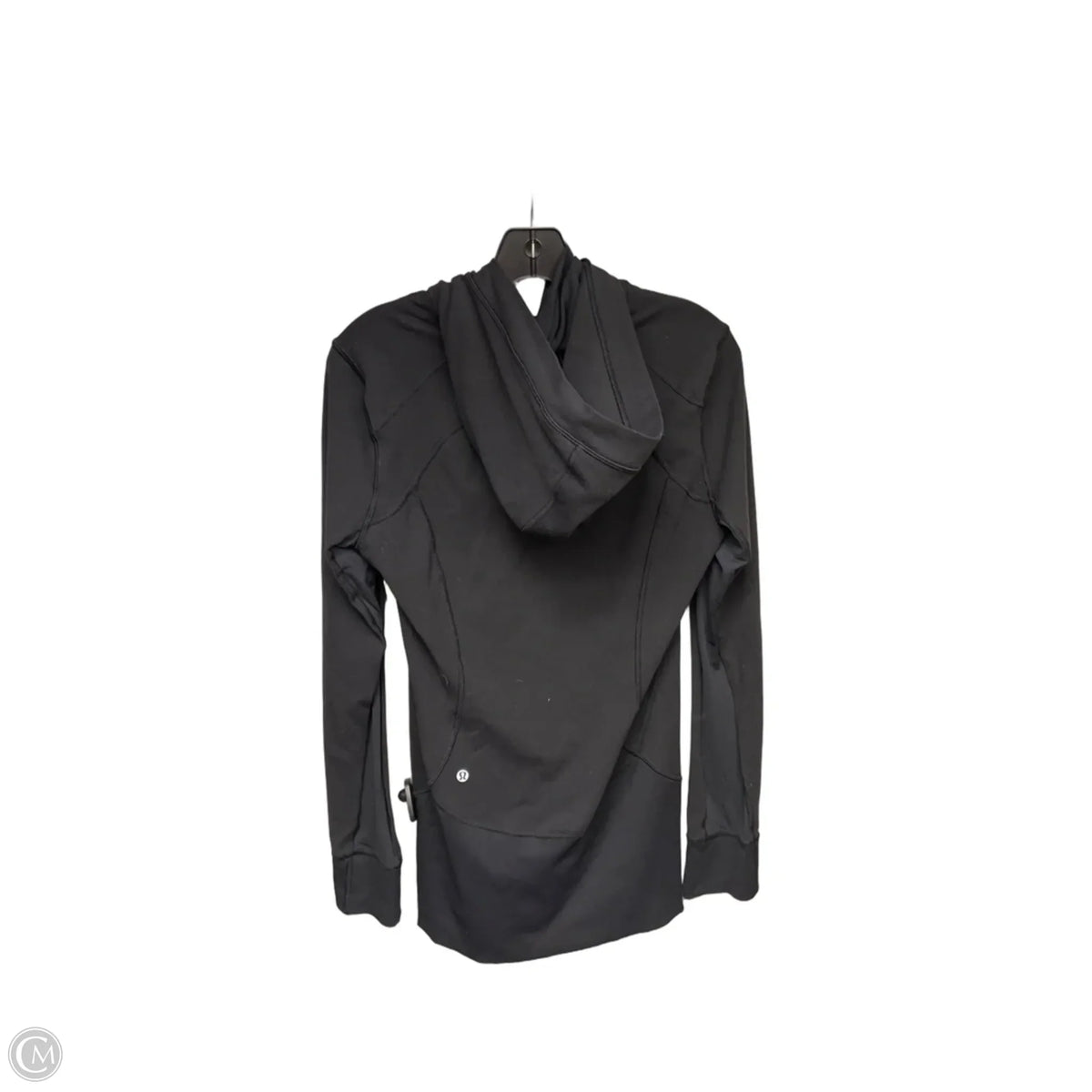 Athletic Jacket By Lululemon In Black, Size: 10