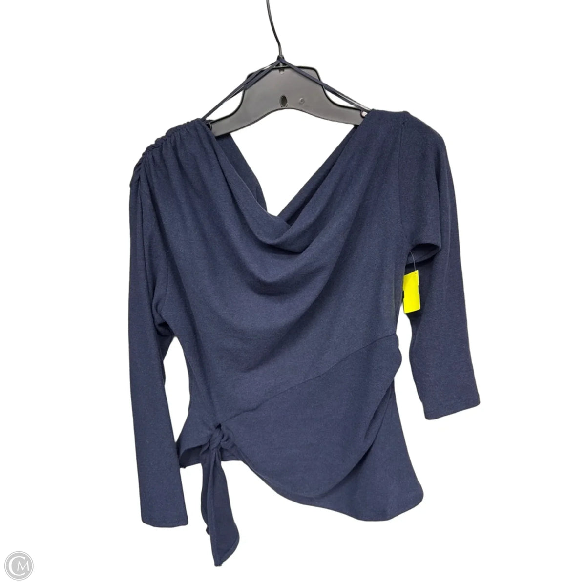 Top Long Sleeve By Astr The Label In Navy, Size: L