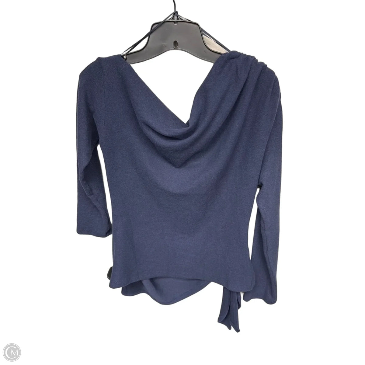 Top Long Sleeve By Astr The Label In Navy, Size: L