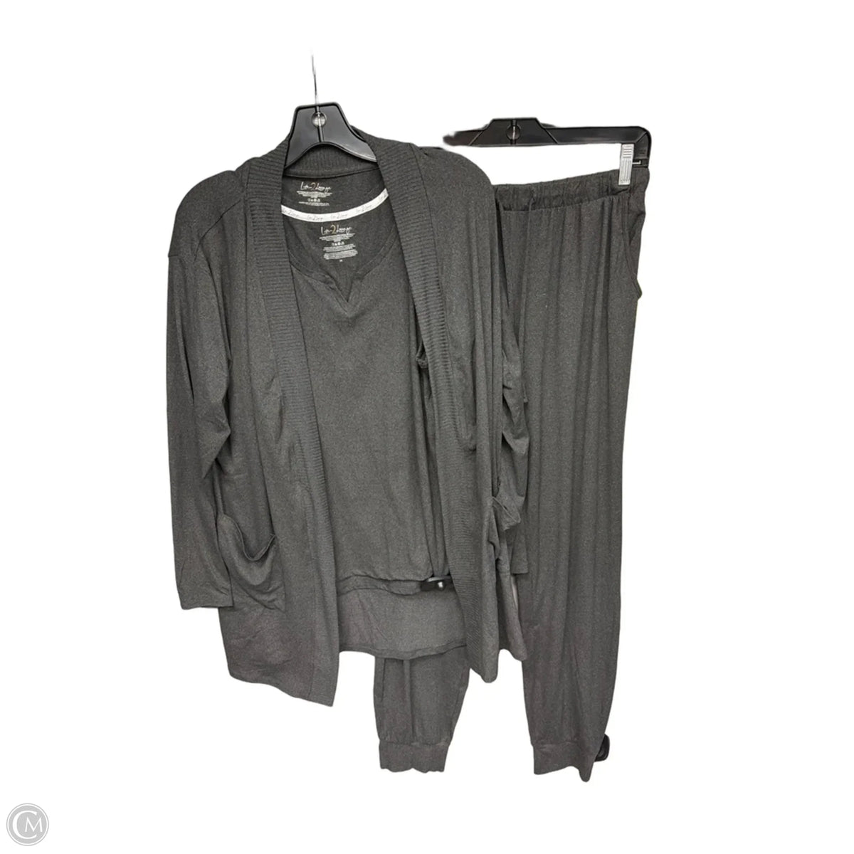 Lounge Set Pants By Clothes Mentor In Grey, Size: M