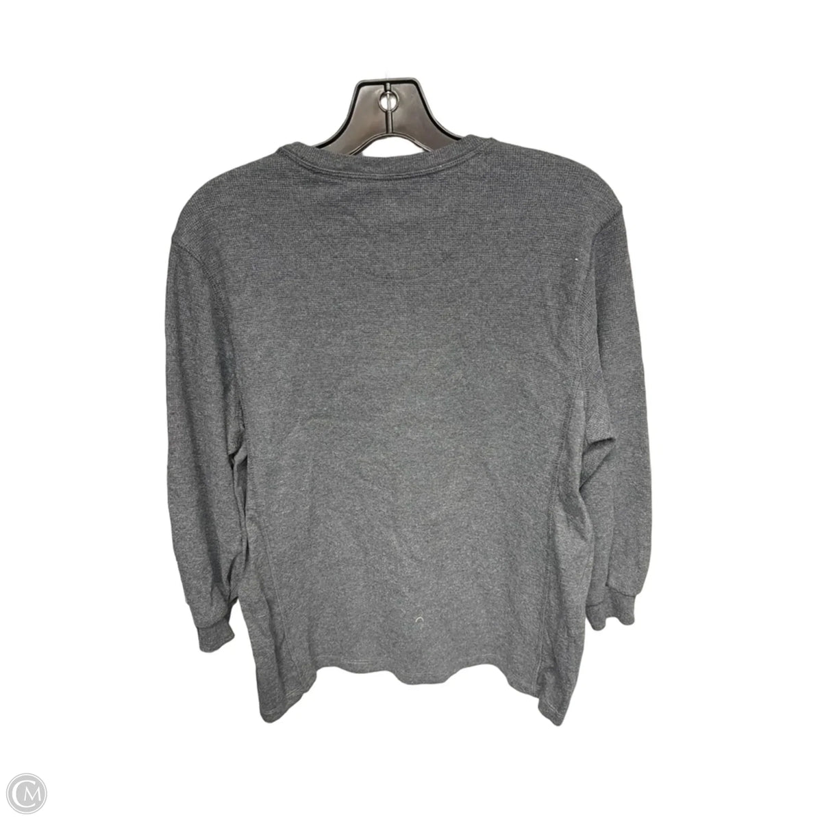 Top 3/4 Sleeve By Levis In Grey, Size: S