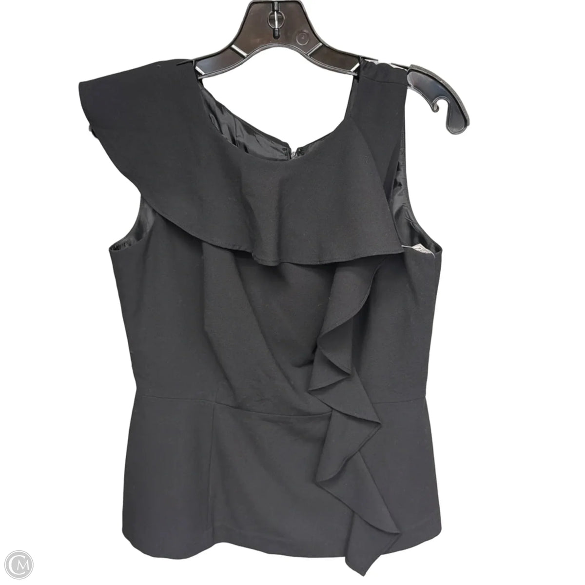 Top Sleeveless By Calvin Klein In Black, Size: L
